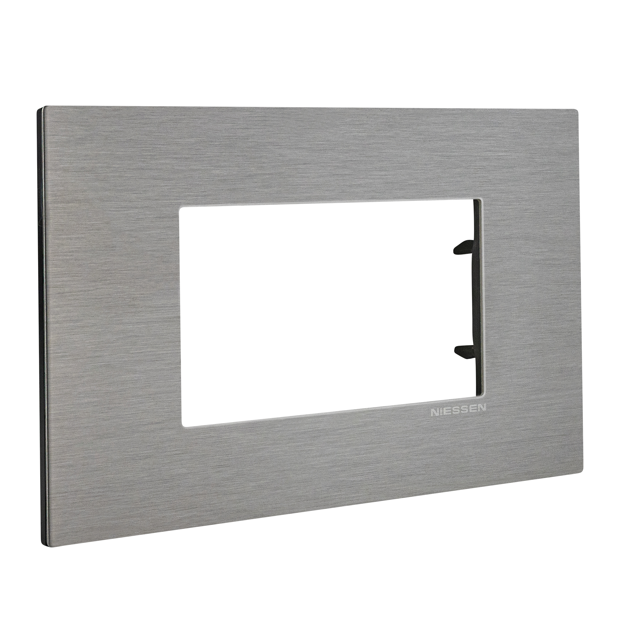 Estevez Placa de Pared 3 Módulos Zenit Niessen, Modelo Z2373