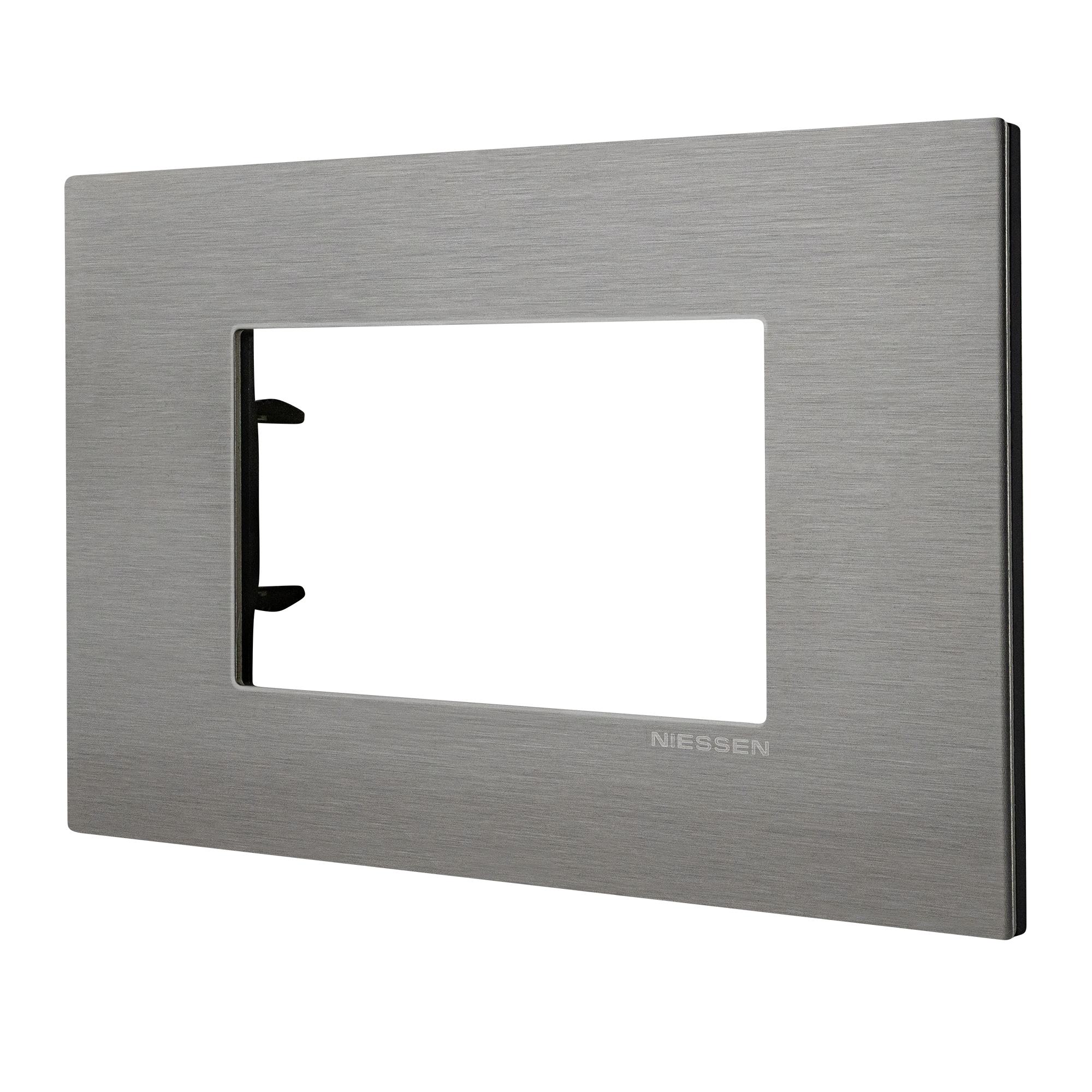 Estevez Placa de Pared 3 Módulos Zenit Niessen, Modelo Z2373
