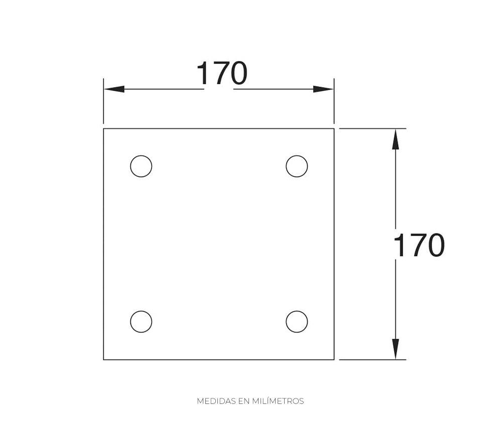 Extractor de Aire Estevez 2904-CN 4" | Cristal Negro | Bajo Ruido | Muro y Techo - LuzDeco