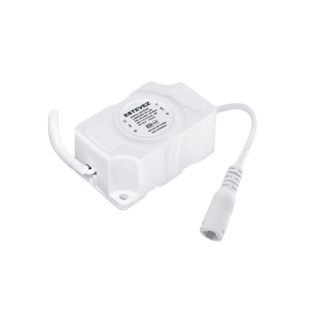 Estevez Fuente de alimentación de sobreponer para lámpara LED 4W, Modelo DRFD-4W - LuzDeco