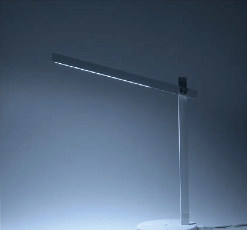 Estevez Lampara LED para Escritorio, 5W 3000K- 6500K, Modelo EDE-0477-BLA - LuzDeco