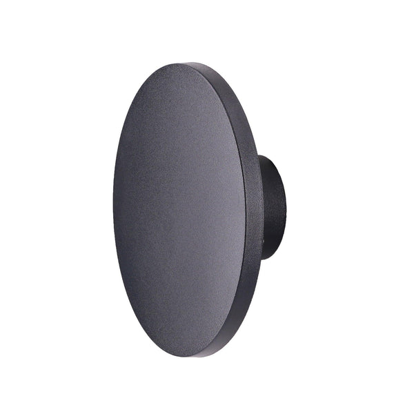 Luminario LED de Muro Estevez ETX-0486-NEG - 6.3W, 3000K, IP44, Negro- LuzDeco