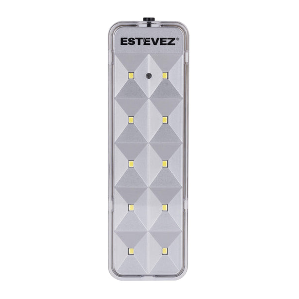 Estevez Luminario de Emergencia de Sobreponer Fijo con Batería Recargable LED 1W, Modelo 5110-1(neo) - LuzDeco