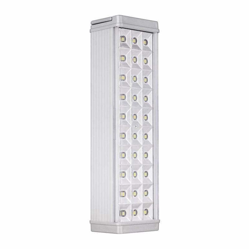 Estevez Luminario de Emergencia de Sobreponer Fijo con Batería Recargable LED 3W, Modelo 5130-1(neo) - LuzDeco
