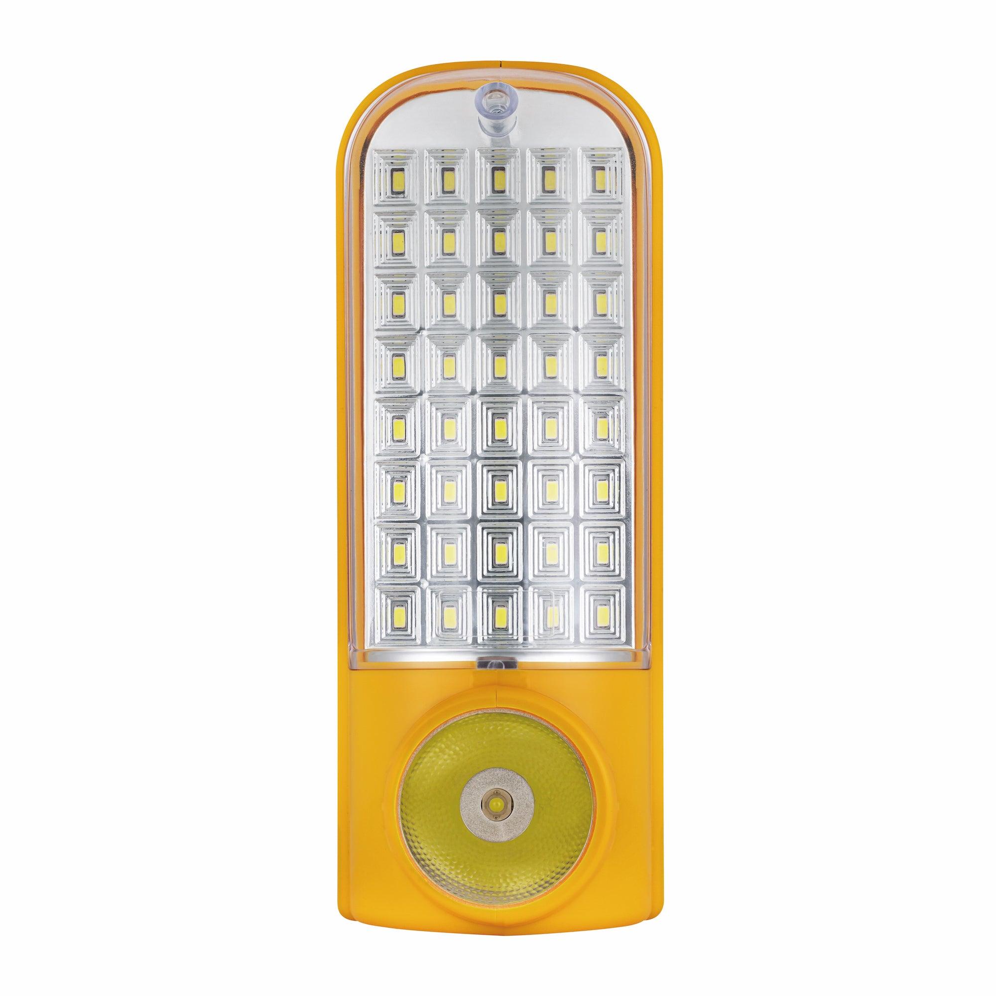 Estevez Luminario de Emergencia Portátil con Batería Recargable 21W, Modelo 5140-AM(neo) - LuzDeco