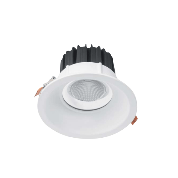 Luminario LED Empotrable Estevez Dorit ETC-0349-BLA - 14W, 3000K, Redondo, Blanco Mate- LuzDeco