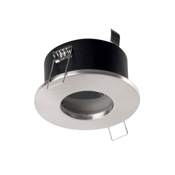  Luminario Downlight A Prueba de Vapor Estevez ETC-1200-SAT - 50W, Empotrable, Satinado/Blanco - LuzDeco