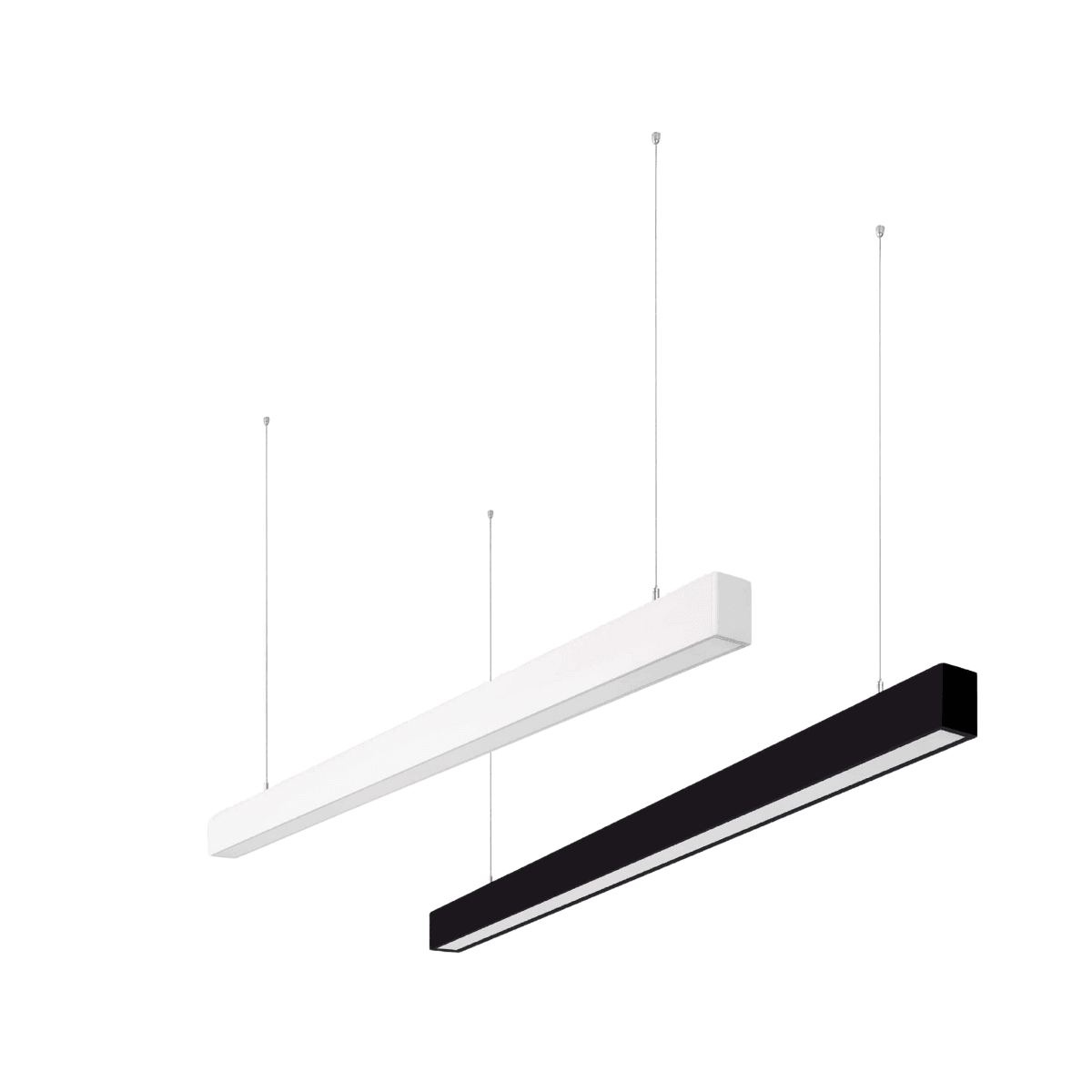 Estevez Luminario Tipo Gabinete Lineal para Suspender 36.4W 4000K, Modelo 19612-0 - LuzDeco