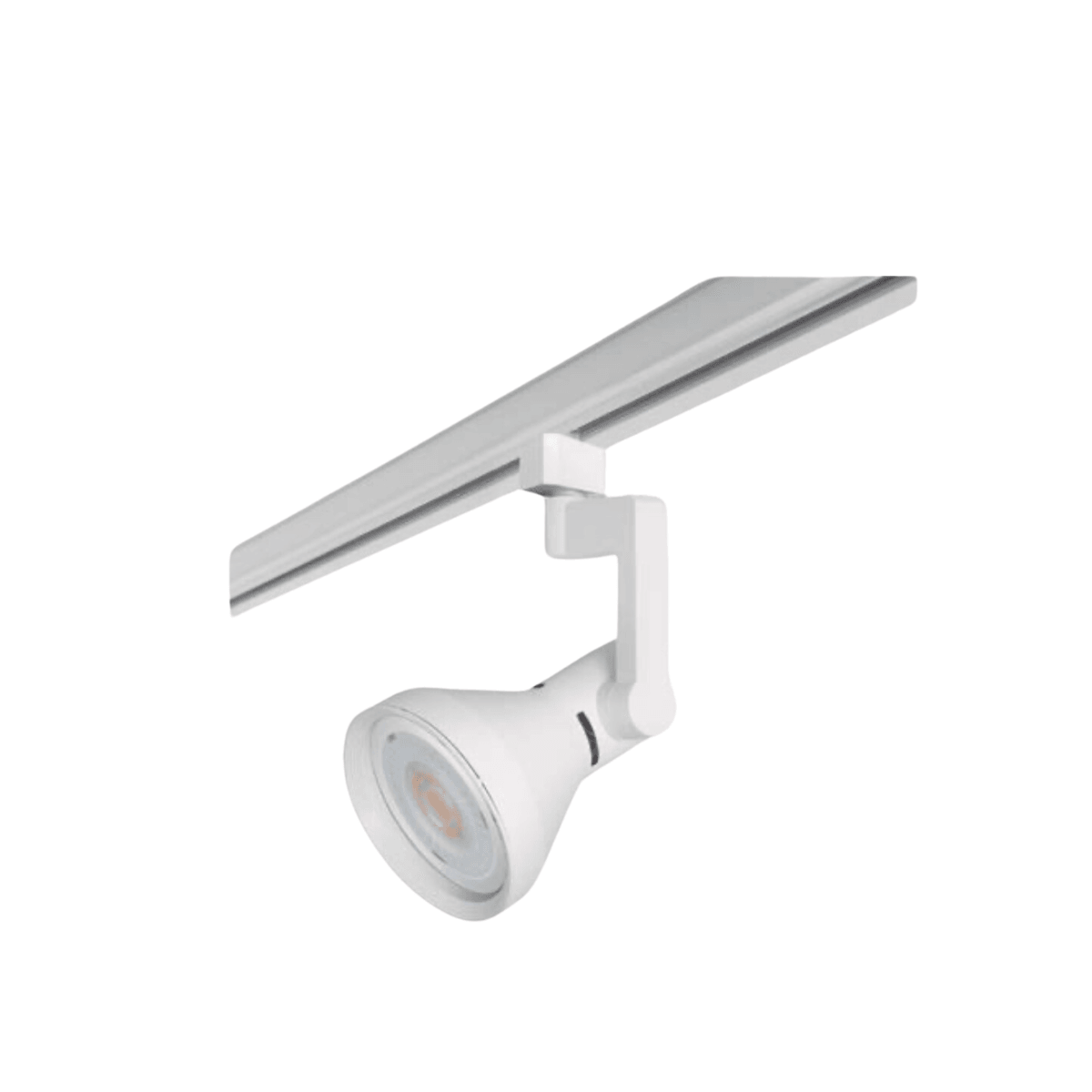 Proyector para Riel Estevez Cone ETC-0316-BLA - 60W, E26 PAR30, Orientable, Blanco Mate- LuzDeco