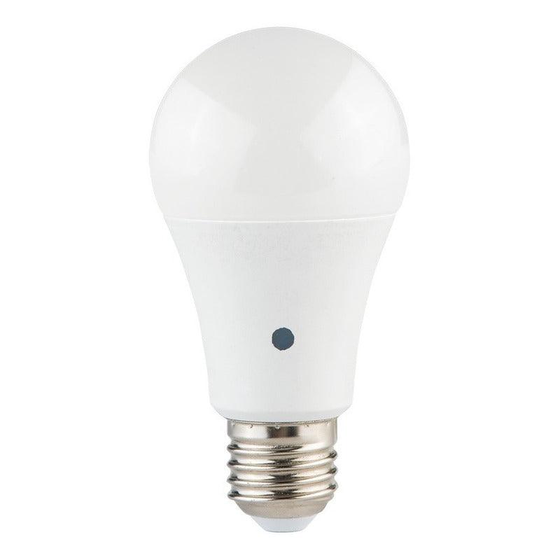 10 Focos LED | E81193 | 9W | Base Estándar E26 | Luz Cálida 2700K / Luz Fría 6500K | Fotocelda