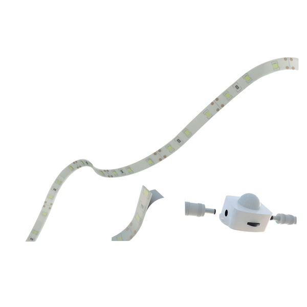 Tira LED Flexible Estevez 11.52W con Sensor de Movimiento para Cama | Modelo 34202 | Luz Cálida para Interiores - LuzDeco