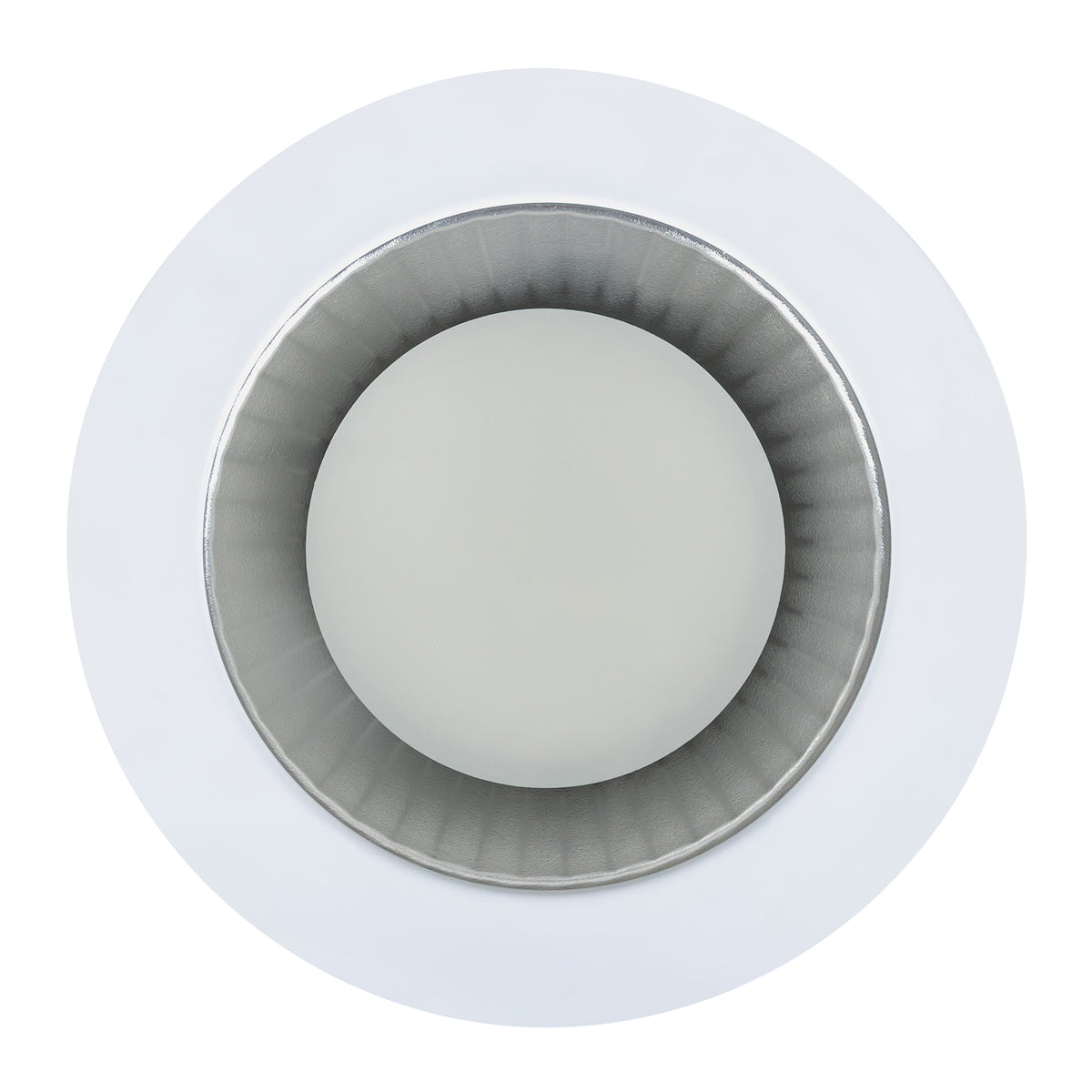 Estevez Luminario Empotrable Praktik Glass 8 Cm E26 Con Lámpara 9W, Modelo 19508-0