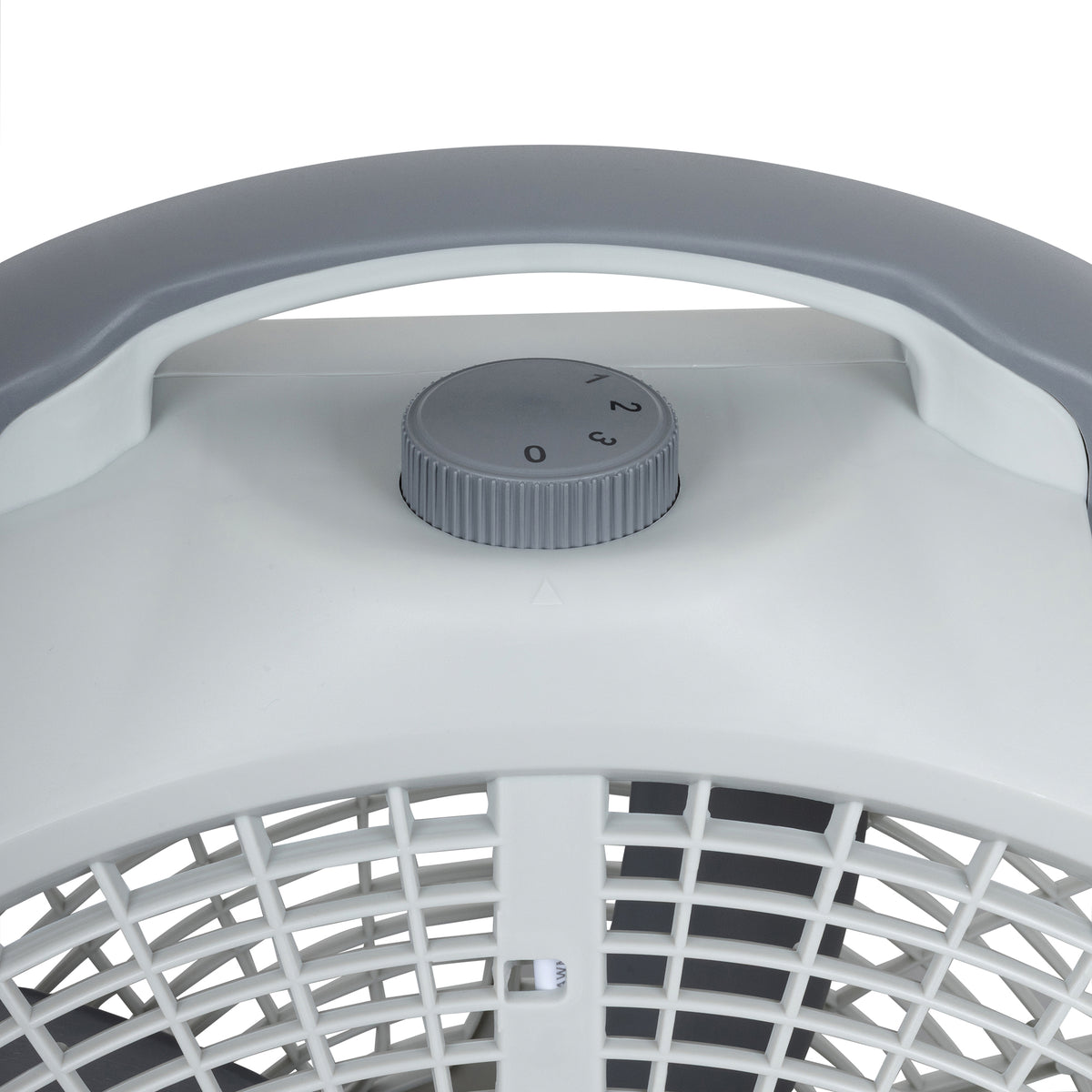 Westinghouse Ventilador de Piso Blanco y Gris, 3 Velocidades, 5 Aspas, 1350 CFM, Modelo 72948
