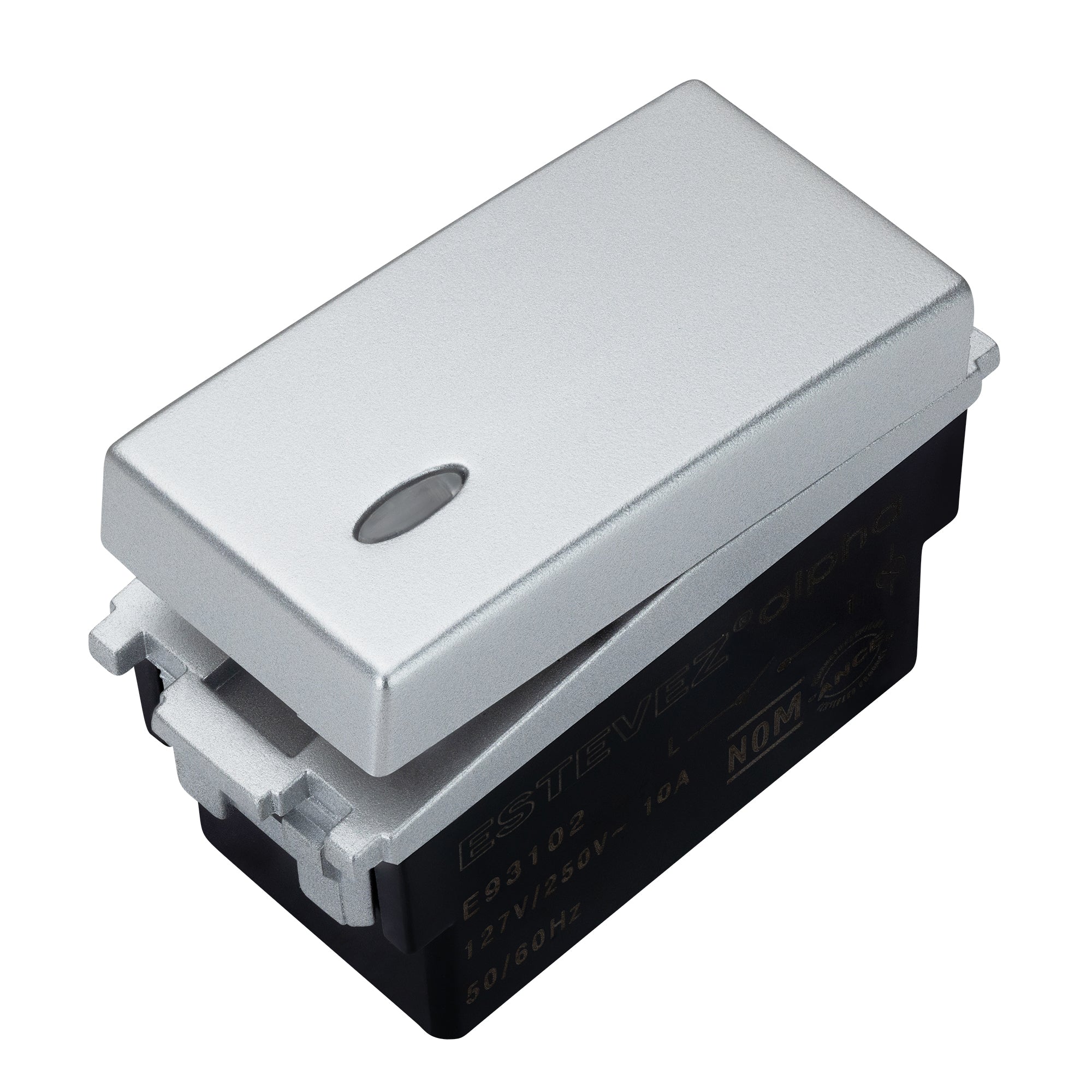 Estevez Apagador Sencillo con Piloto LED Alpha, Modelo E90102