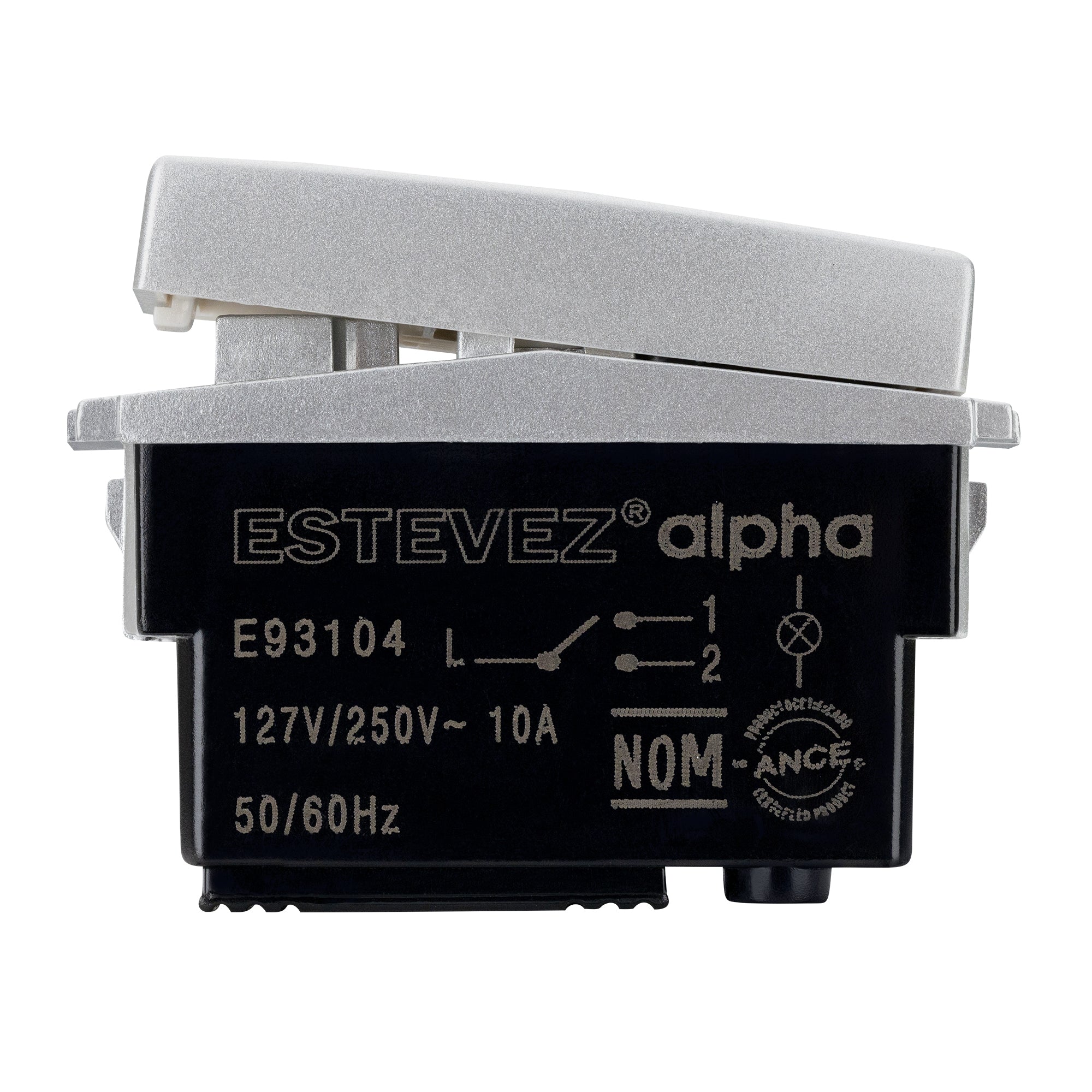 Estevez Apagador Escalera con Piloto LED Alpha, Modelo E90104