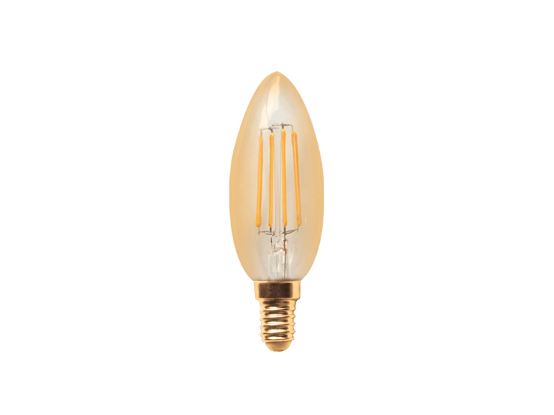 Ipsa Lámpara de Filamento Led de 4W Estilo Vintage, Modelo LEDFIL-VE - LuzDeco