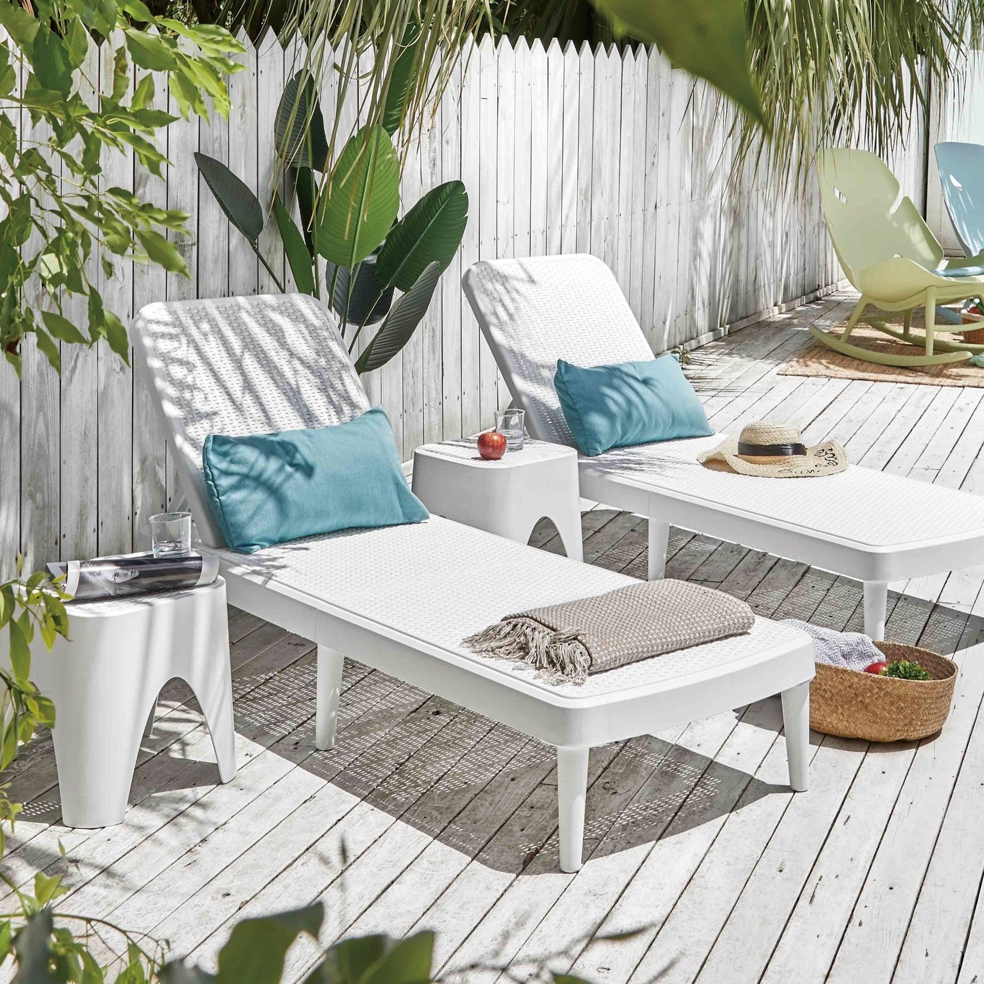 Lagoon, Camastro Tahití, Camastro plegable, camastro de ratán, camastro para exterior, Muebles de rattan sintetico, Mobiliario de terraza, Diseño de ratan, Resistente a los rayos UV,  Muebles resistentes a los rayos UV, Muebles de mimbre