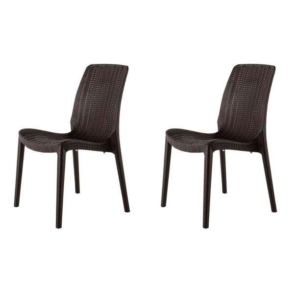 Lagoon, Silla Rue 7025, Silla de comedor, silla de comedor para exterior, silla de comedor para interior, Muebles de rattan sintetico, Mobiliario de terraza, Diseño de ratan, Resistente a los rayos UV,  Muebles resistentes a los rayos UV, Muebles de mimbre