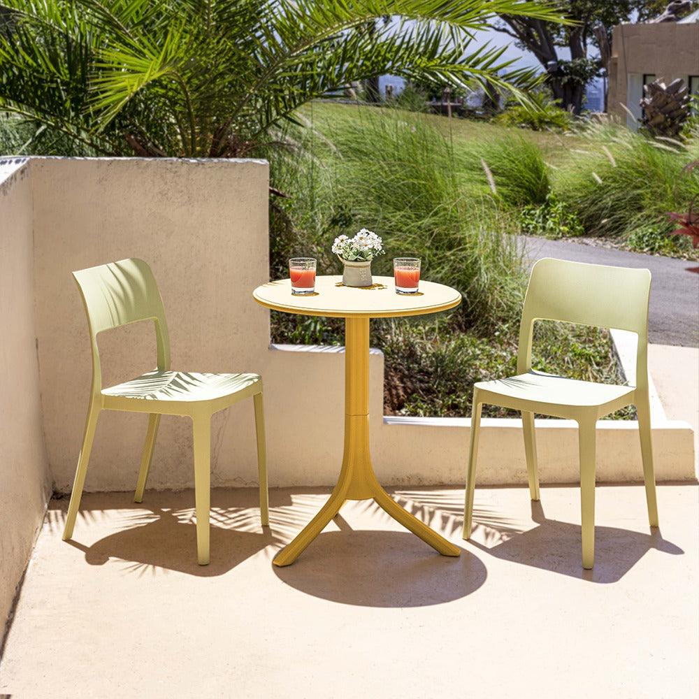 Lagoon, Silla La Vie 7201, Silla de comedor, Silla Moderna, silla de comedor para exterior, silla de comedor para interior, Muebles de interior, Mobiliario de terraza, Sillas para terraza, Resistente a los rayos UV,  Muebles resistentes a los rayos UV, Muebles de exterior