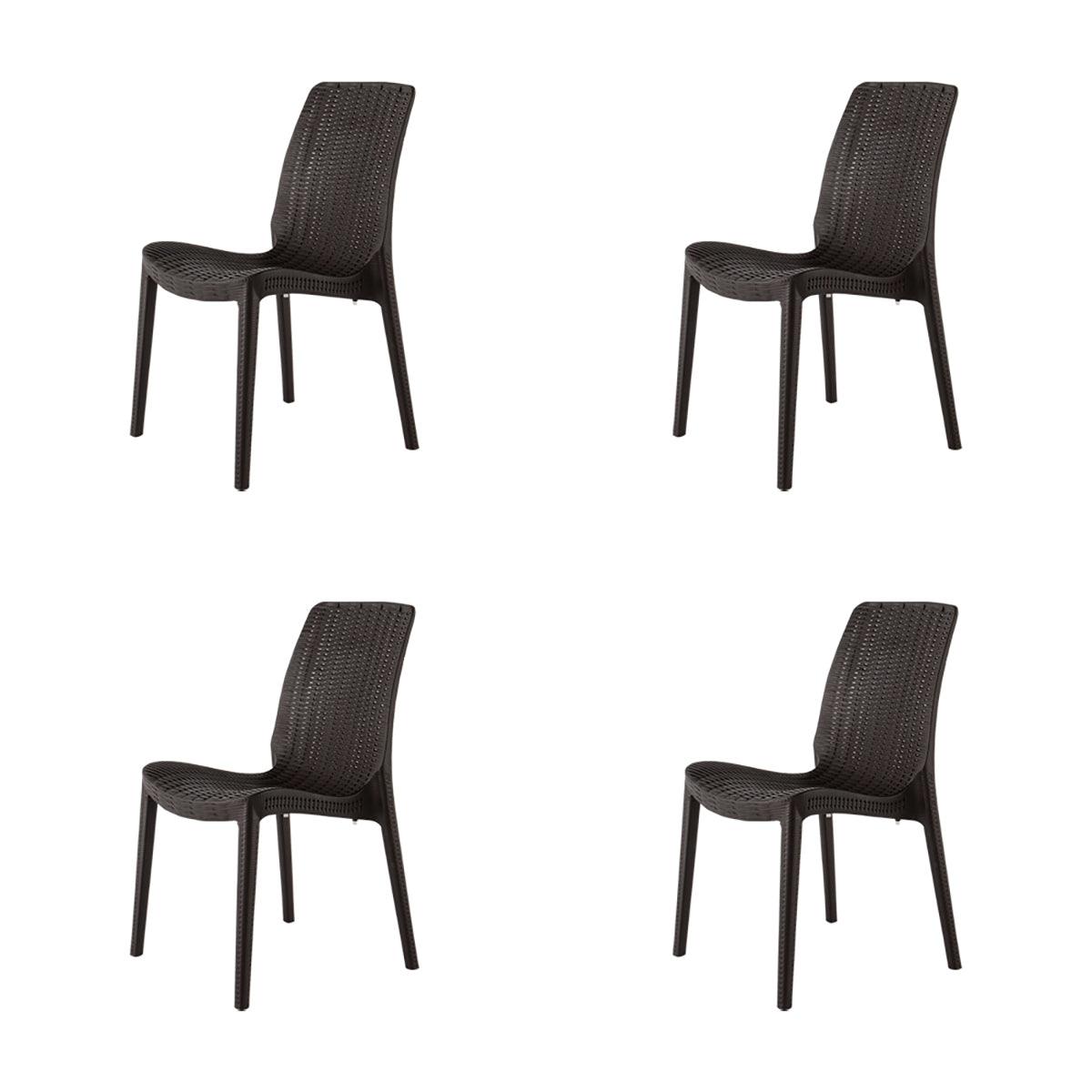 Lagoon, Silla Rue 7025, Silla de comedor, silla de comedor para exterior, silla de comedor para interior, Muebles de rattan sintetico, Mobiliario de terraza, Diseño de ratan, Resistente a los rayos UV,  Muebles resistentes a los rayos UV, Muebles de mimbre