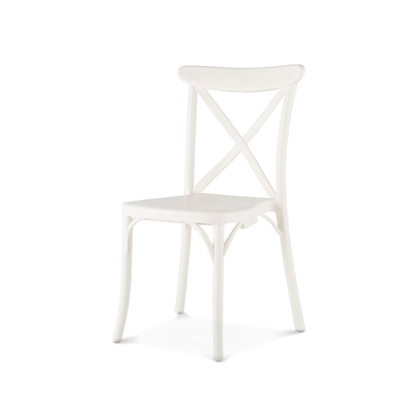 Lagoon, Silla X 7061, Silla de comedor, Silla Vintage, silla de comedor para exterior, silla de comedor para interior, Muebles de interior, Mobiliario de terraza, Sillas para terraza, Resistente a los rayos UV,  Muebles resistentes a los rayos UV, Muebles de exterior, Silla para eventos