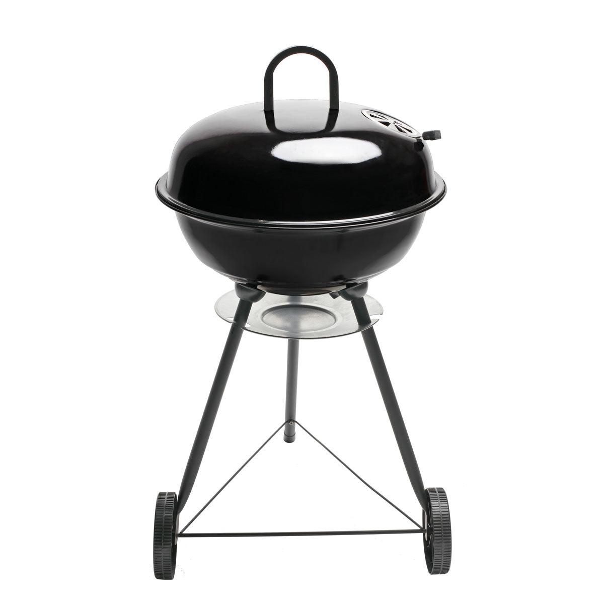 Naterial Asador Portatil de Carbón 1 Rejilla, Modelo Trolley - LuzDeco