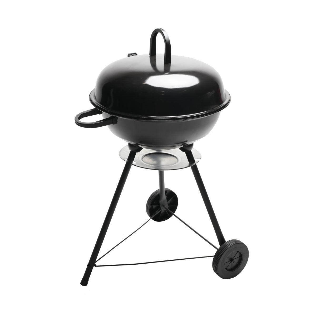 Naterial Asador Portatil de Carbón 1 Rejilla, Modelo Trolley - LuzDeco