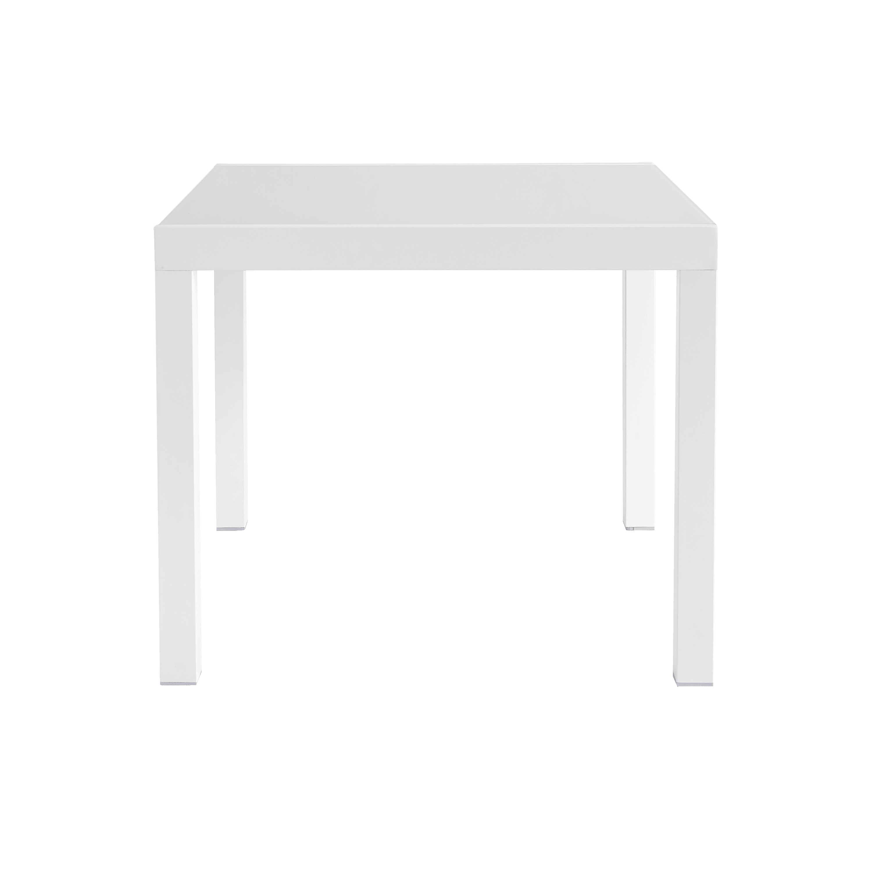 Naterial Mesa de Comedor de Aluminio Extensible Apta para Exterior, Modelo Lyra II - LuzDeco