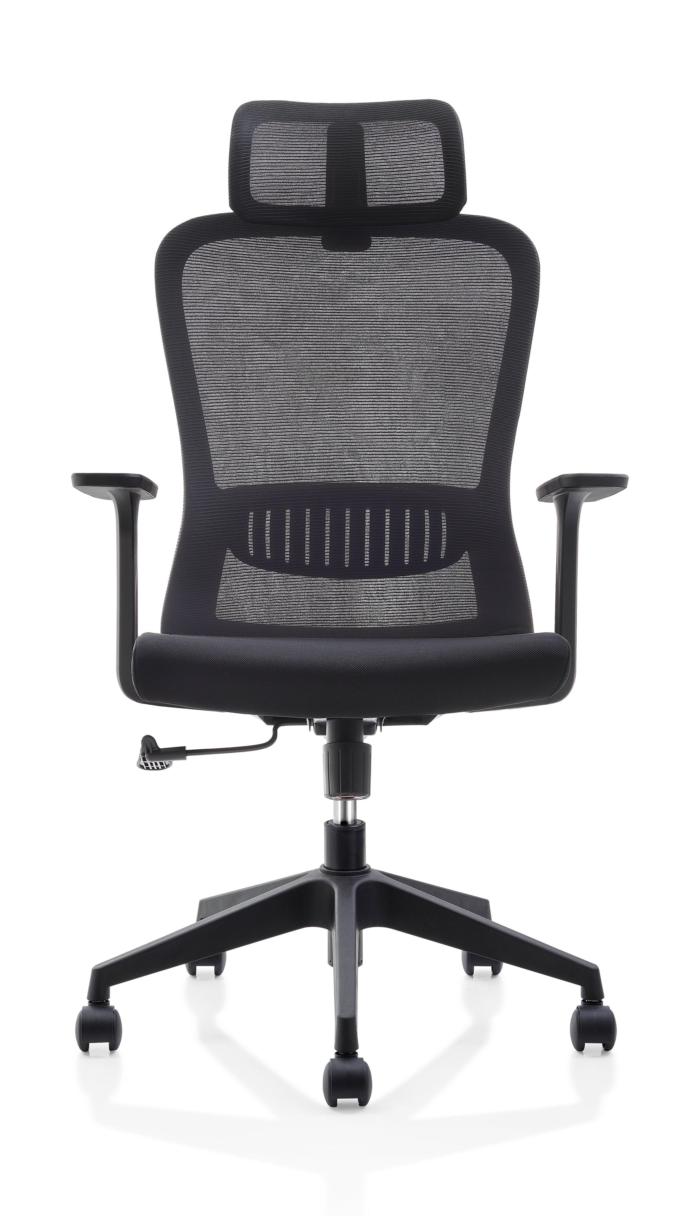 Offiho Set de 2 Sillas De Escritorio Ergonómicas Reclinables con Altura Ajustable con Tapiz Mesh, Modelo OHE175-COZY - LuzDeco