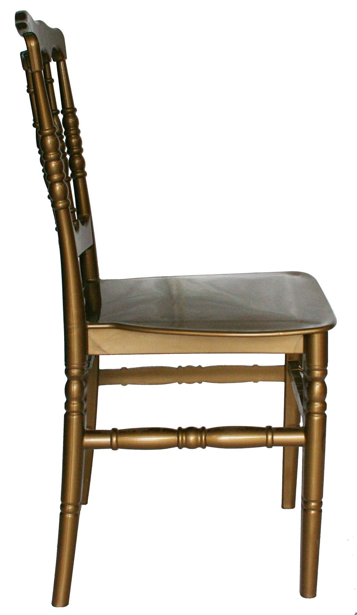 Offiho Silla de Comedor Vintage Para Eventos Apta para Exterior e Interior con Protección UV, Modelo Versalles - LuzDeco