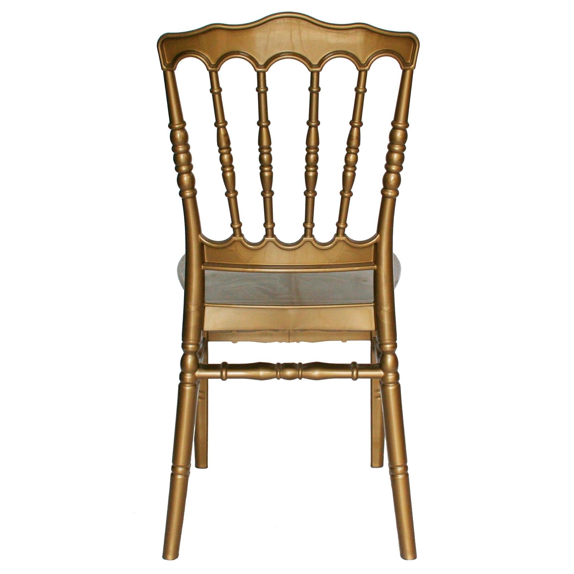 Offiho Silla de Comedor Vintage Para Eventos Apta para Exterior e Interior con Protección UV, Modelo Versalles - LuzDeco