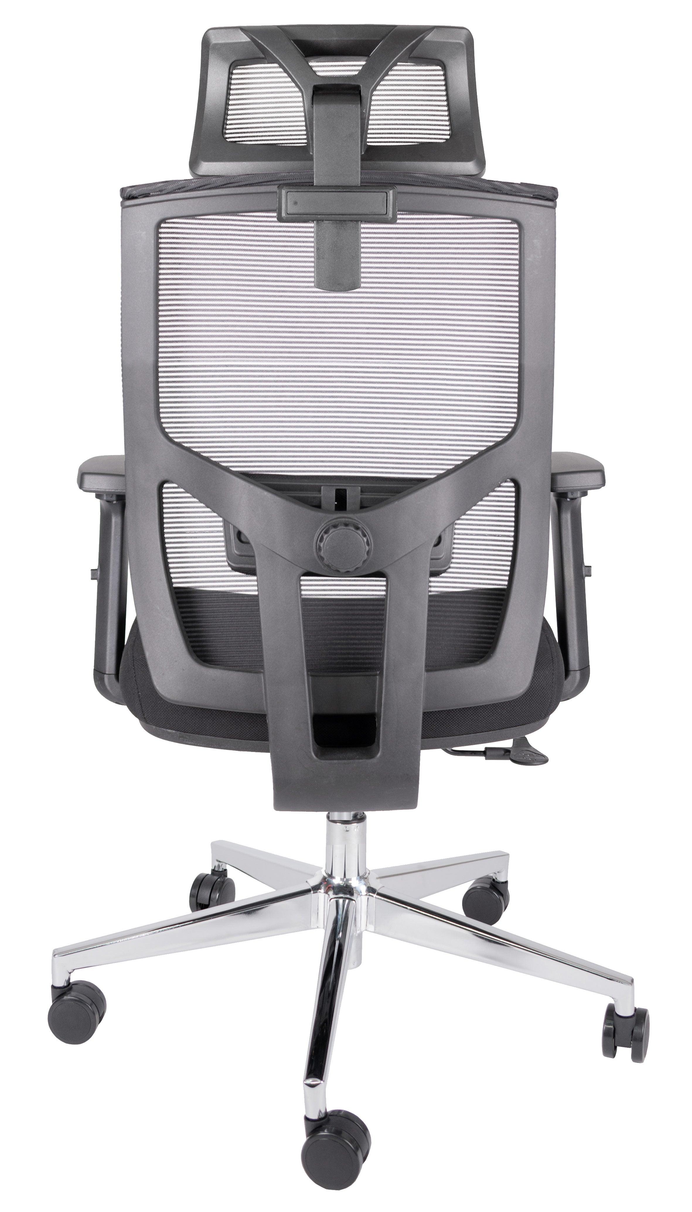 Offiho Silla De Escritorio Ergonómica Reclinable con Altura Ajustable con Tapiz Mesh, Modelo AIKON OHE 705 - LuzDeco