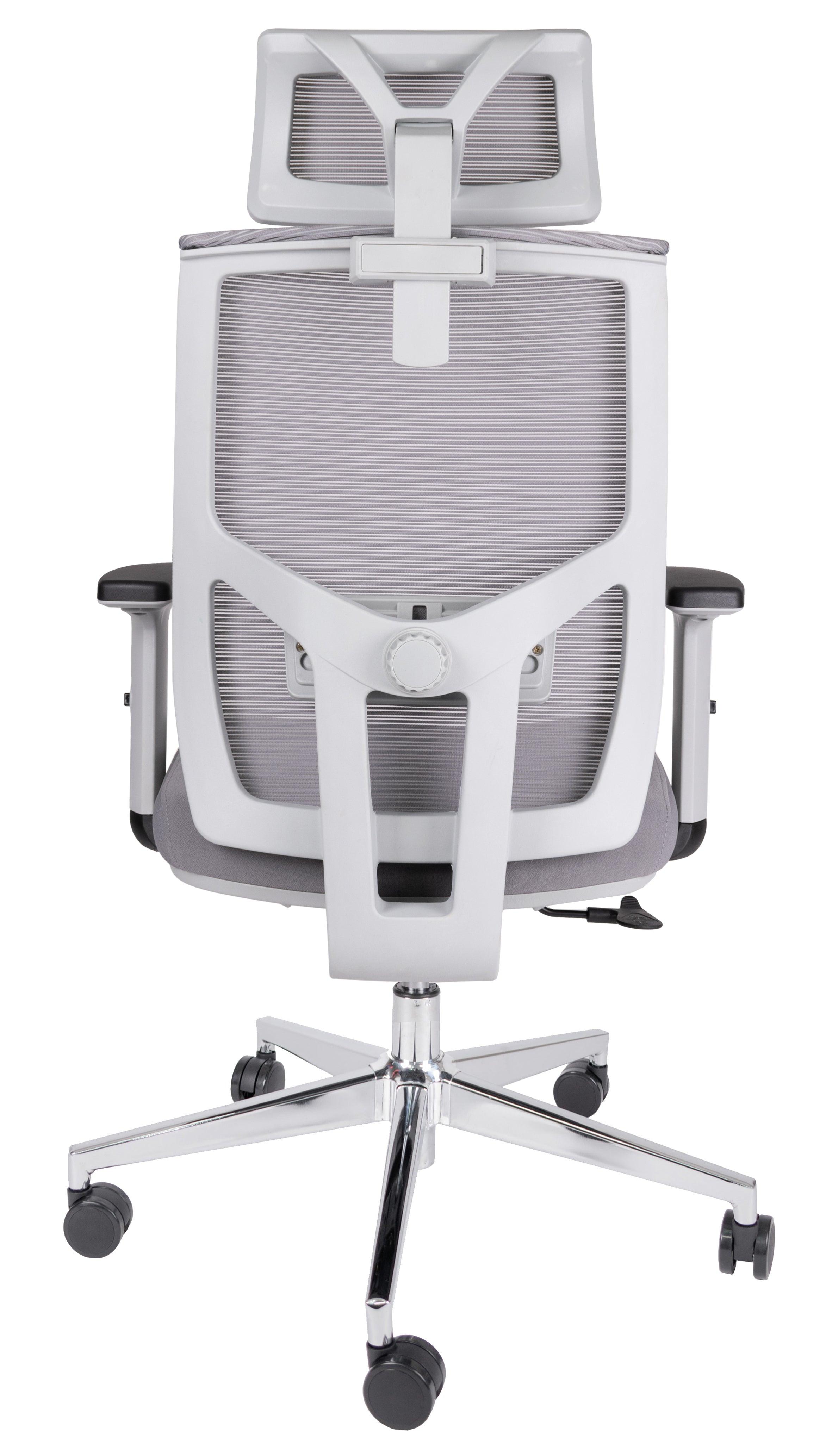 Offiho Silla De Escritorio Ergonómica Reclinable con Altura Ajustable con Tapiz Mesh, Modelo AIKON OHE 705 - LuzDeco