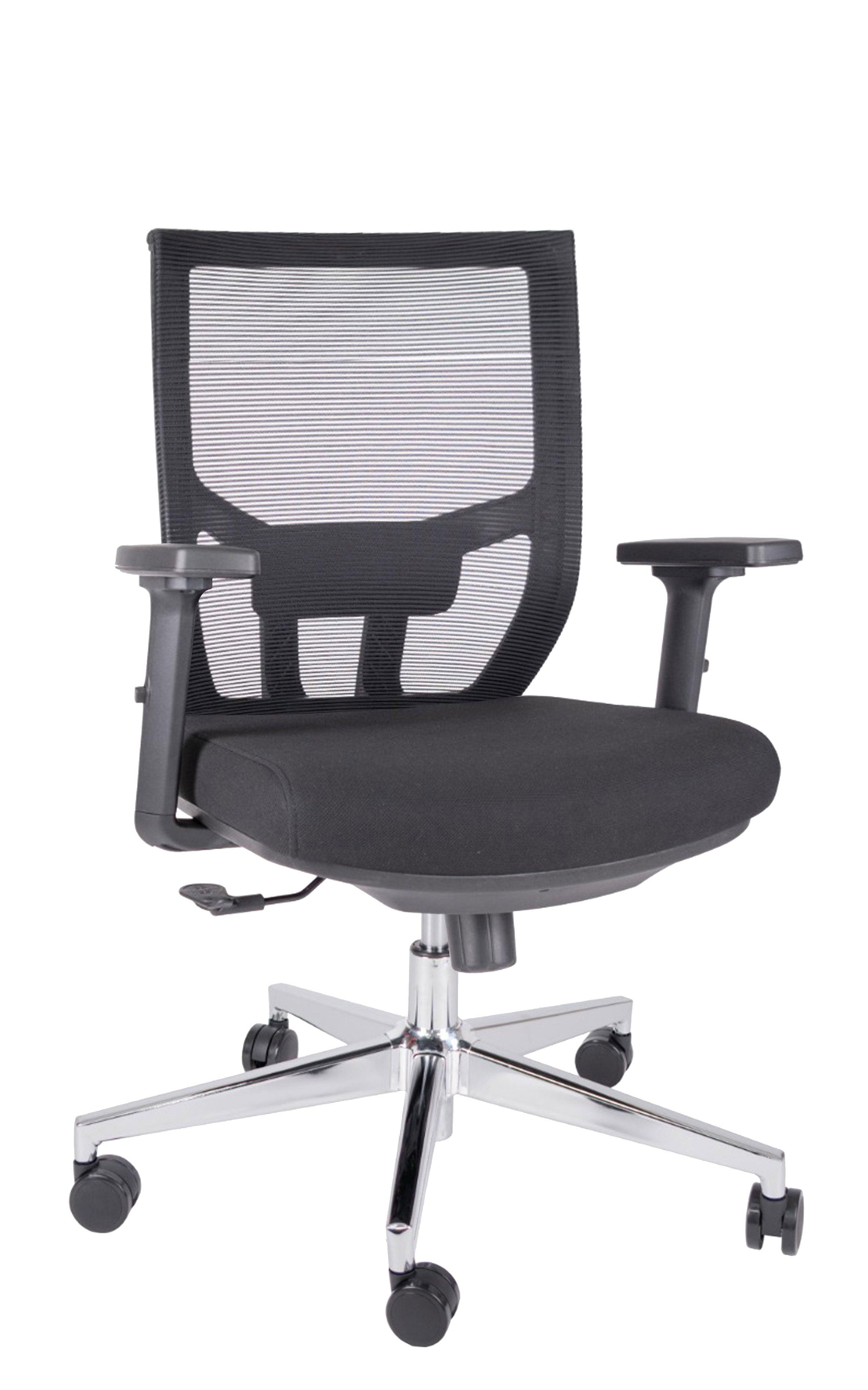 Offiho Silla De Escritorio Ergonómica Reclinable con Altura Ajustable con Tapiz Mesh, Modelo AIKON OHE703 - LuzDeco