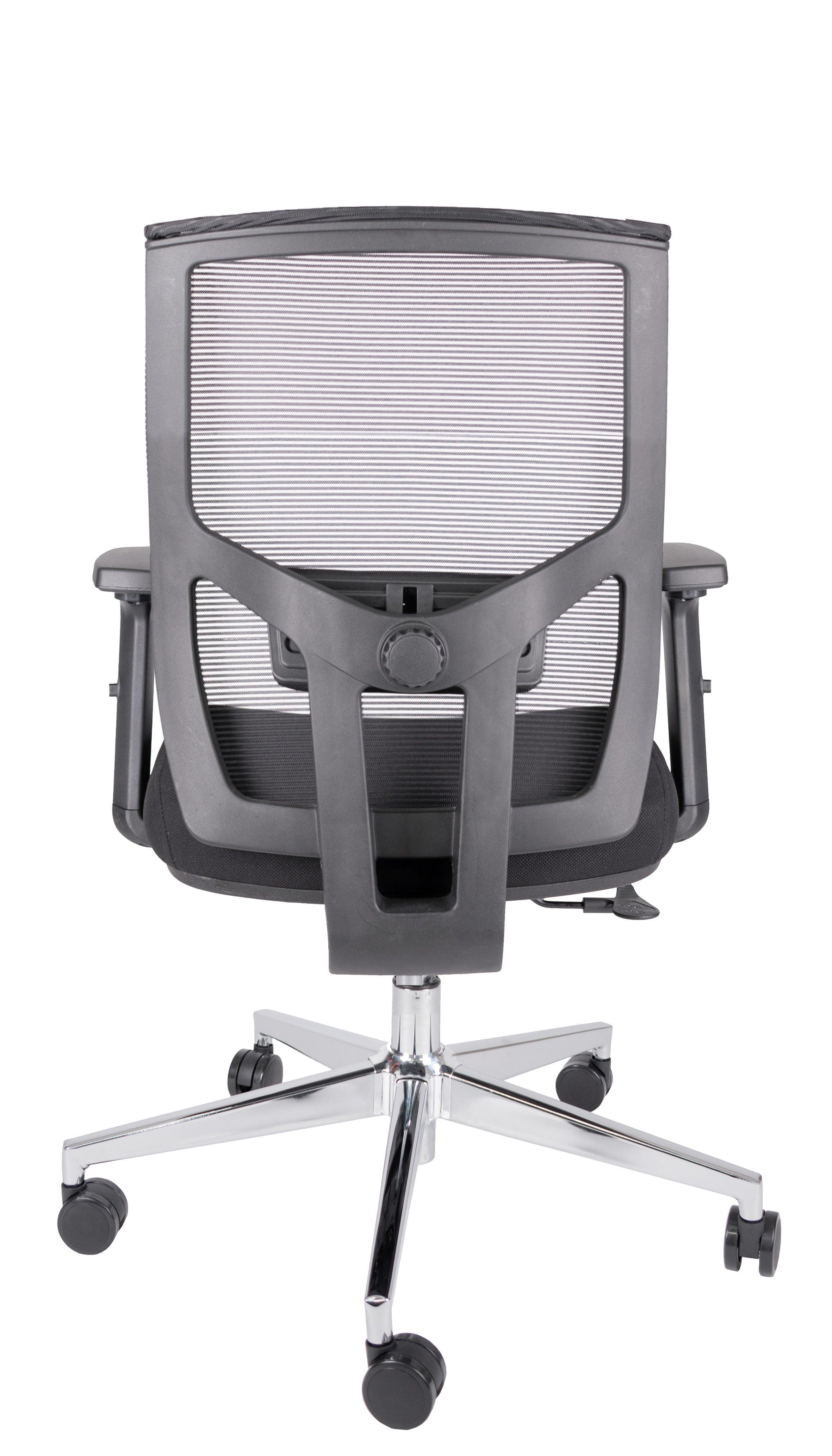 Offiho Silla De Escritorio Ergonómica Reclinable con Altura Ajustable con Tapiz Mesh, Modelo AIKON OHE703 - LuzDeco