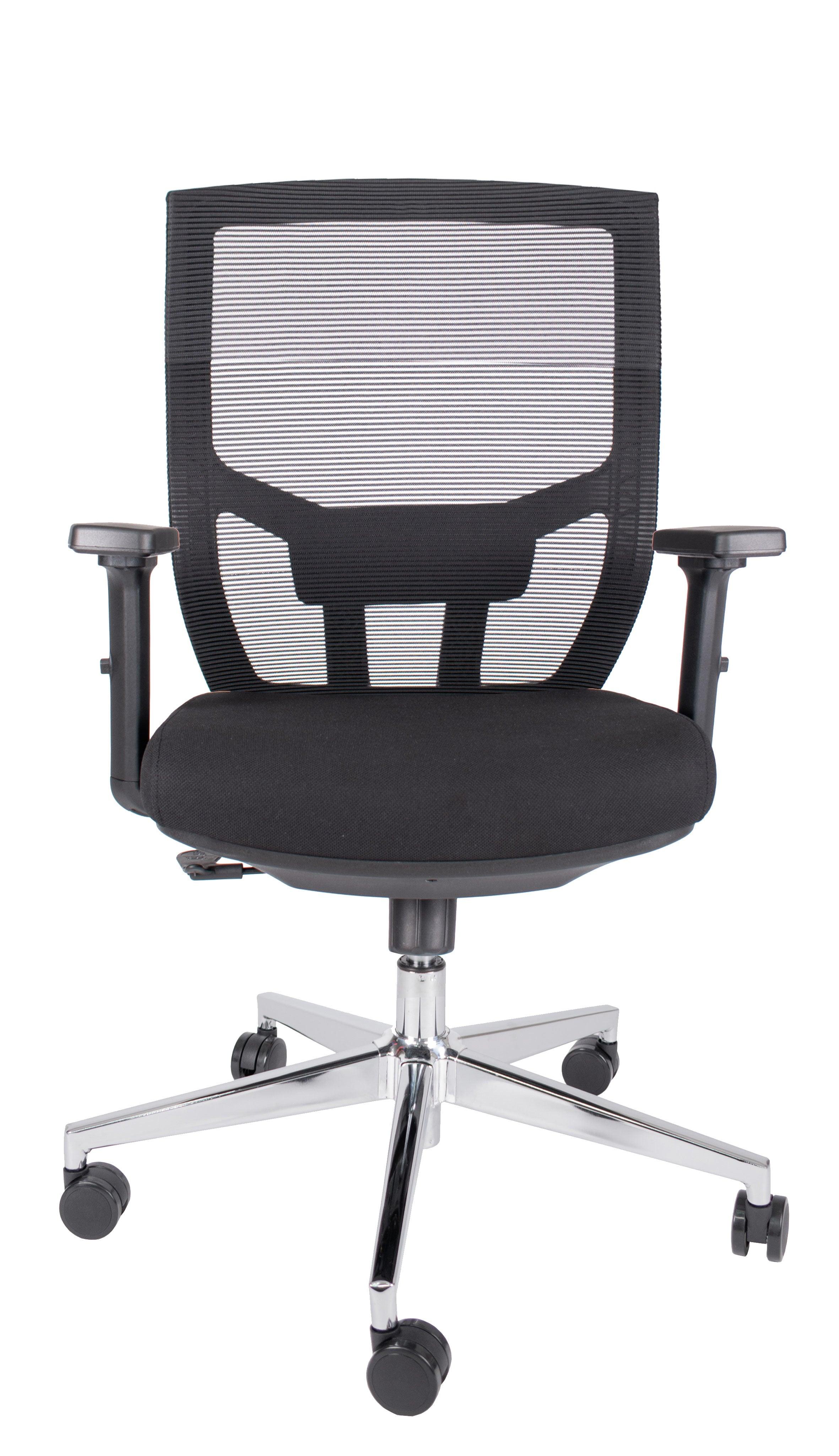 Offiho Silla De Escritorio Ergonómica Reclinable con Altura Ajustable con Tapiz Mesh, Modelo AIKON OHE703 - LuzDeco