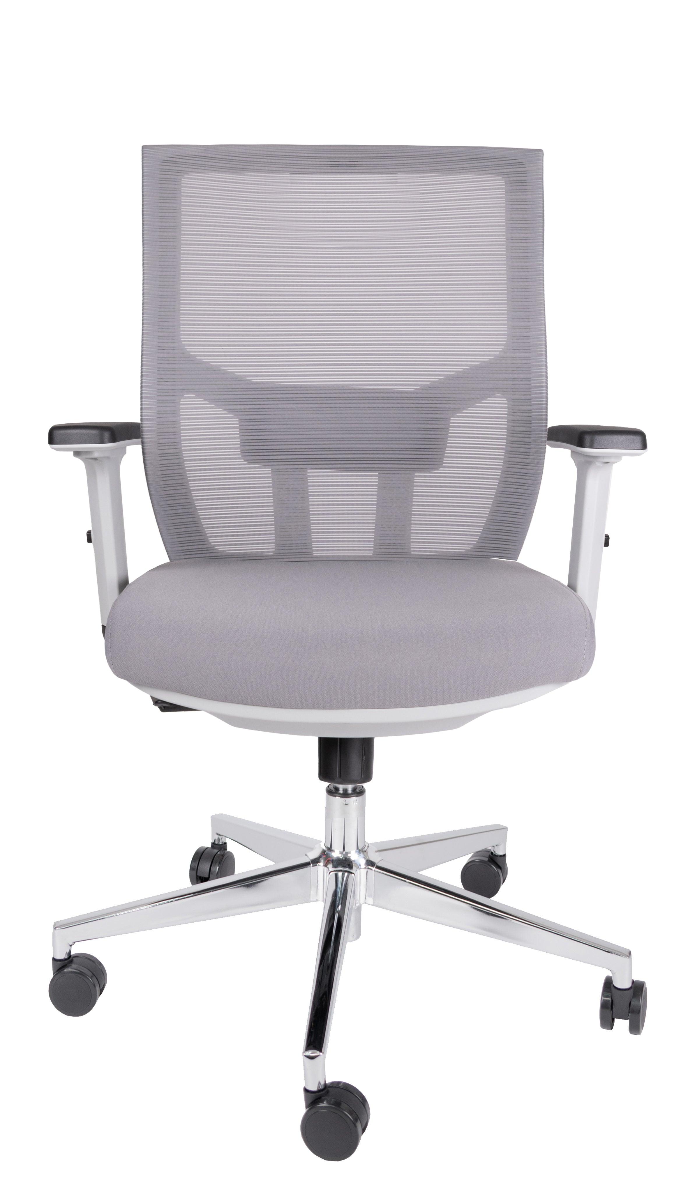 Offiho Silla De Escritorio Ergonómica Reclinable con Altura Ajustable con Tapiz Mesh, Modelo AIKON OHE703 - LuzDeco