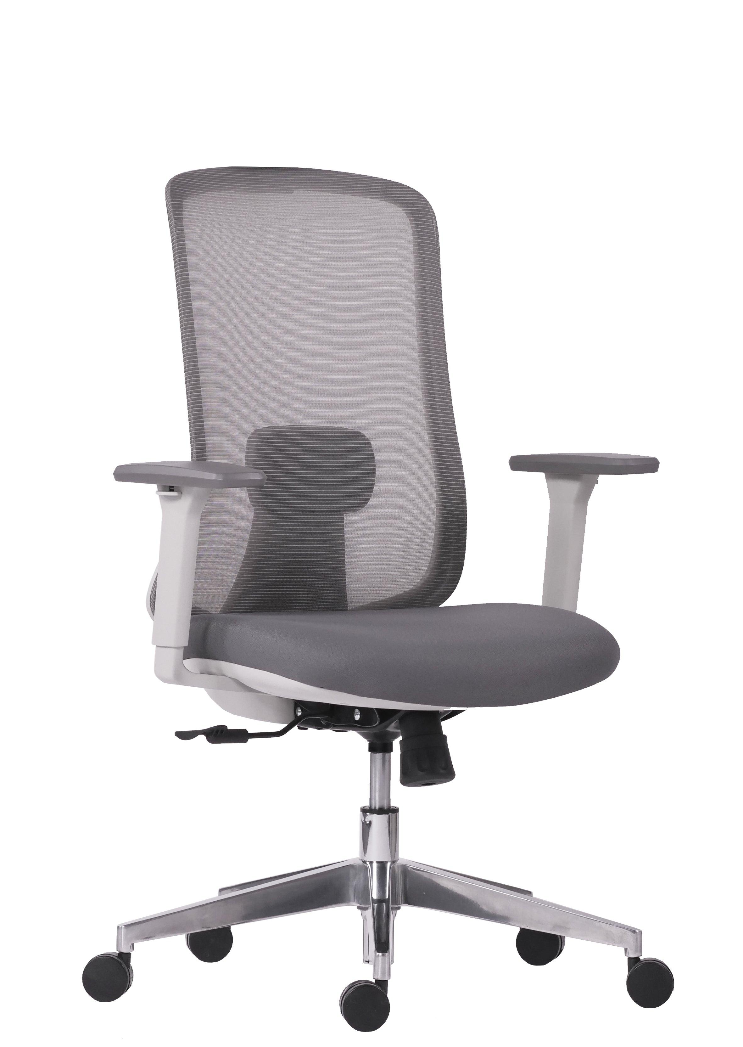 Offiho Silla De Escritorio Ergonómica Reclinable con Altura Ajustable con Tapiz Mesh, Modelo CREW OHE112 - LuzDeco