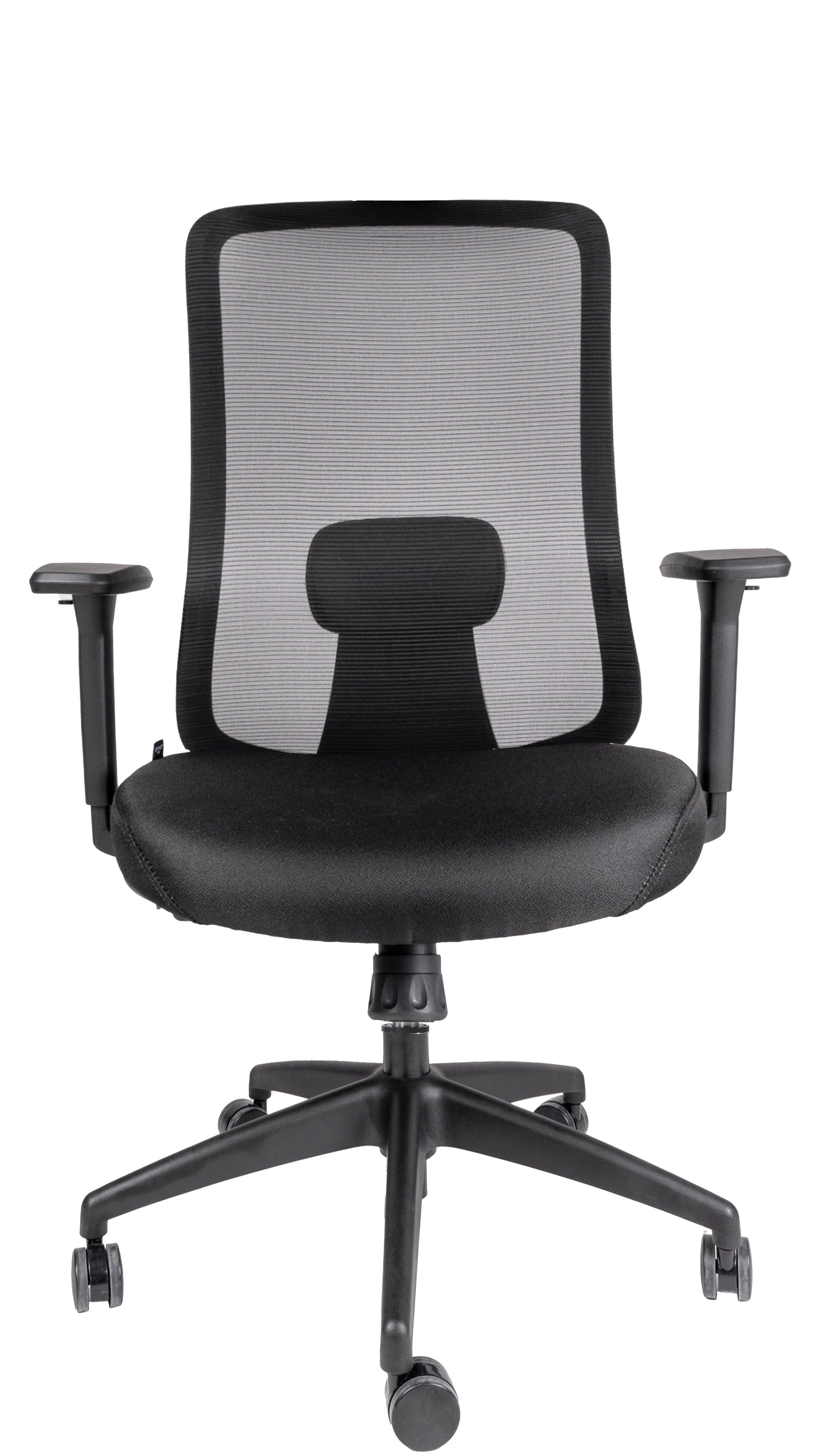 Offiho Silla De Escritorio Ergonómica Reclinable con Altura Ajustable con Tapiz Mesh, Modelo CREW OHE112 - LuzDeco