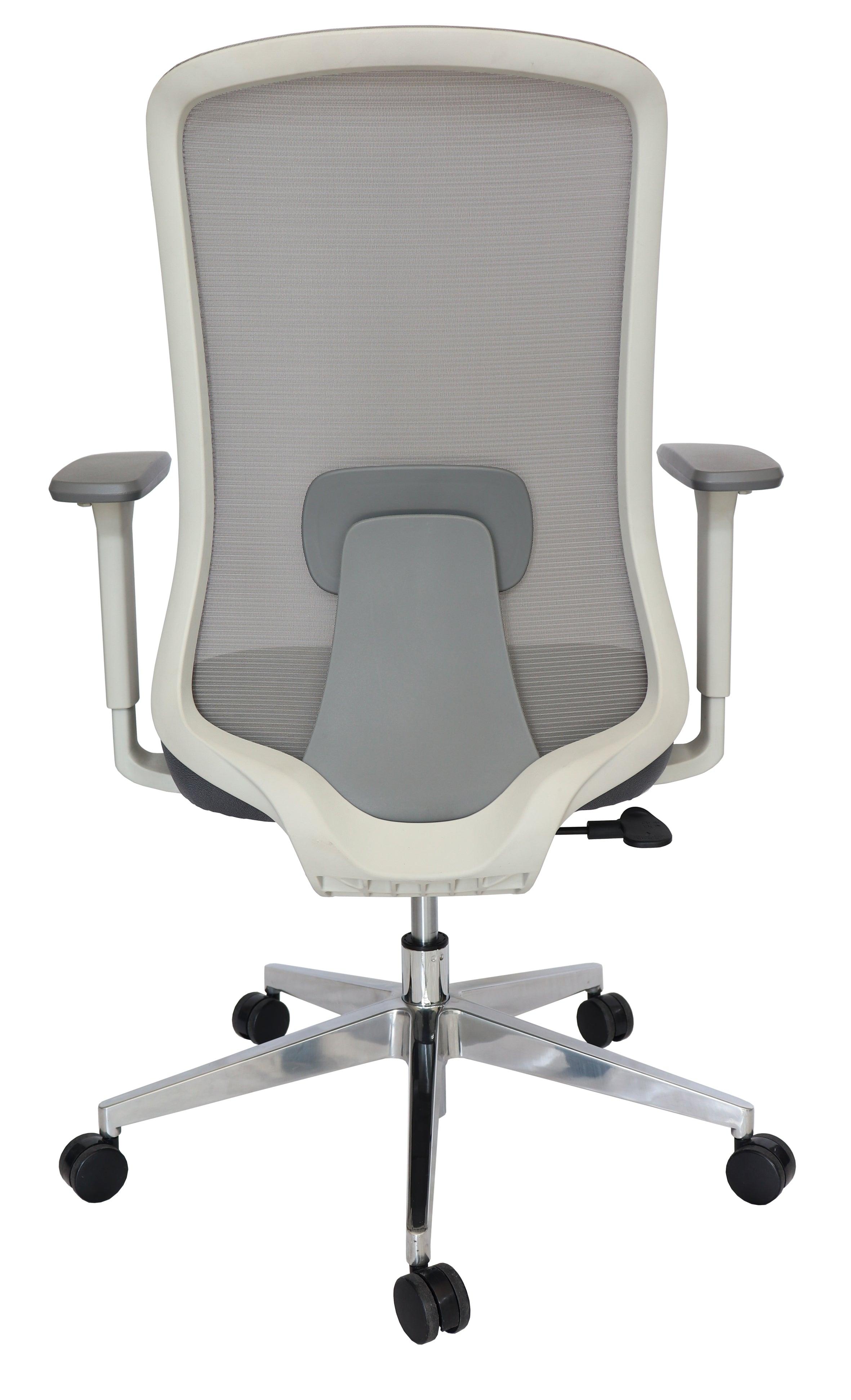 Offiho Silla De Escritorio Ergonómica Reclinable con Altura Ajustable con Tapiz Mesh, Modelo CREW OHE112 - LuzDeco