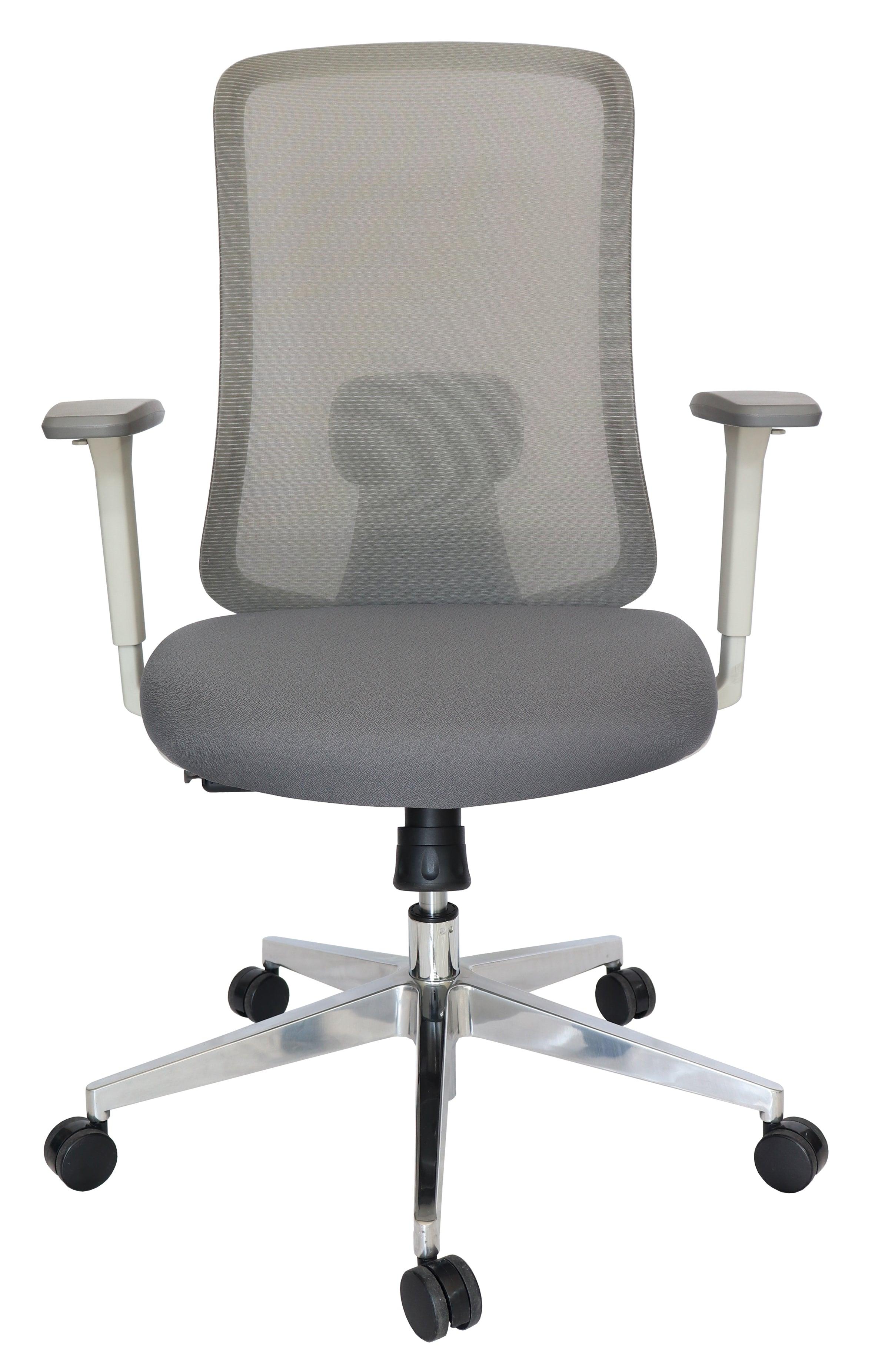 Offiho Silla De Escritorio Ergonómica Reclinable con Altura Ajustable con Tapiz Mesh, Modelo CREW OHE112 - LuzDeco