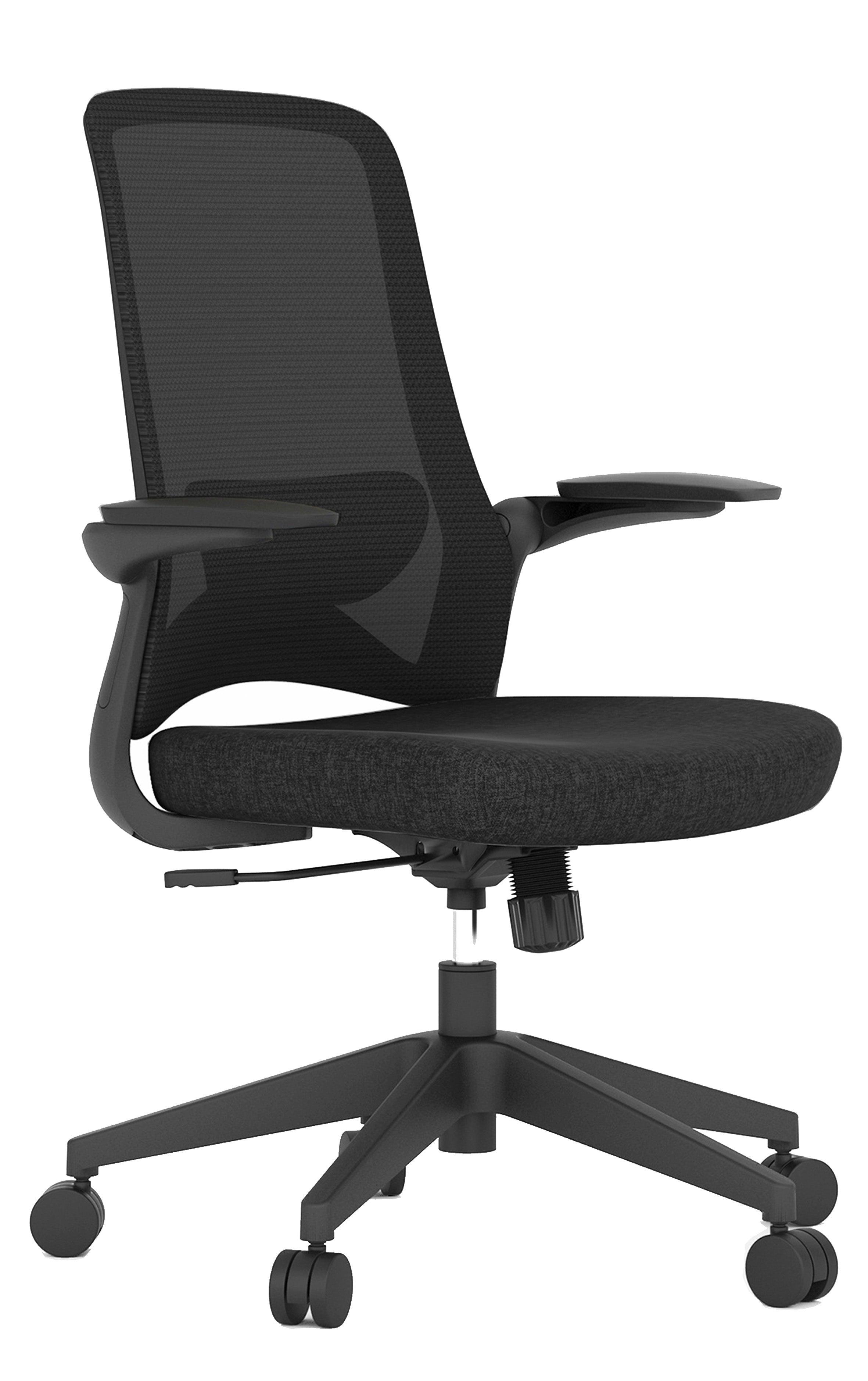 Offiho Silla De Escritorio Ergonómica Reclinable con Altura Ajustable con Tapiz Mesh, Modelo DOLPHIN OHE111 - LuzDeco