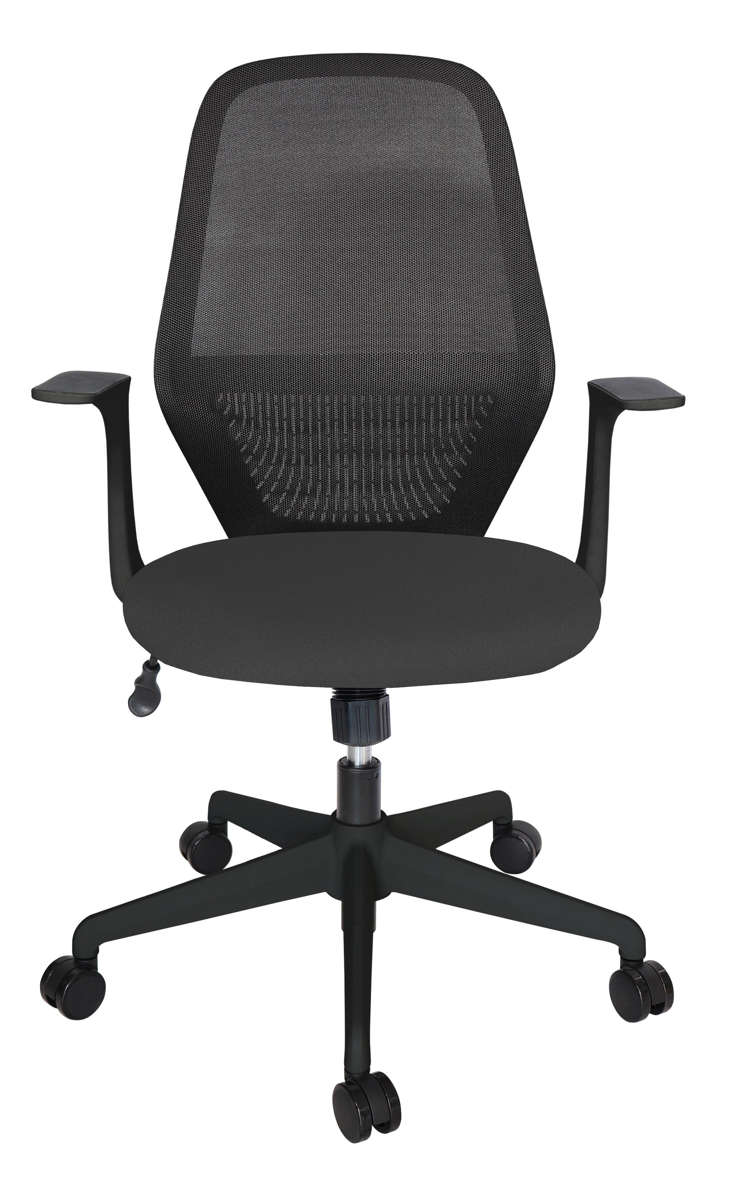 Offiho Silla De Escritorio Ergonómica Reclinable con Altura Ajustable con Tapiz Mesh, Modelo FLASH OHE98 - LuzDeco