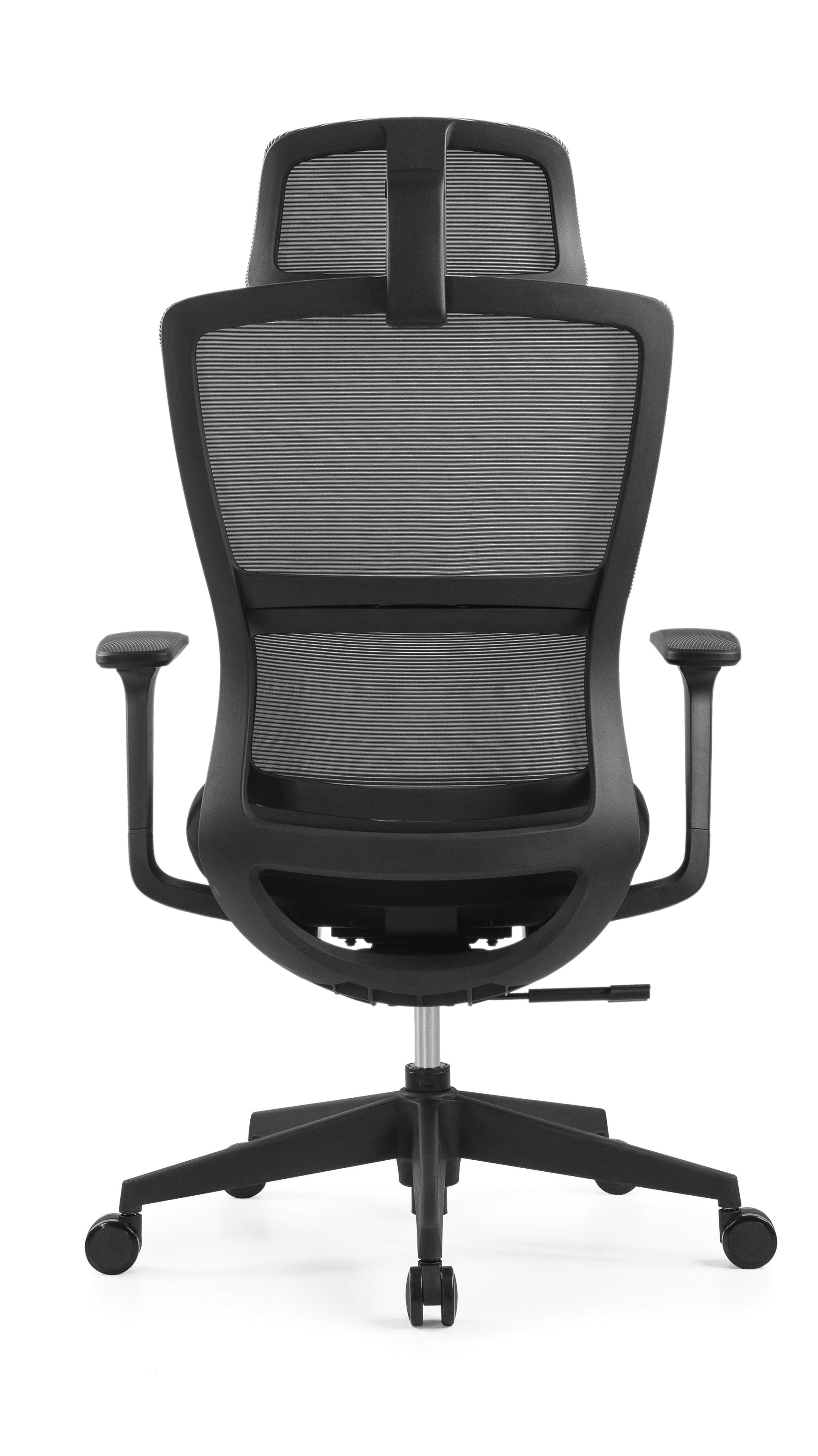 Offiho Silla De Escritorio Ergonómica Reclinable con Altura Ajustable con Tapiz Mesh, Modelo OHE35 DILLON - LuzDeco