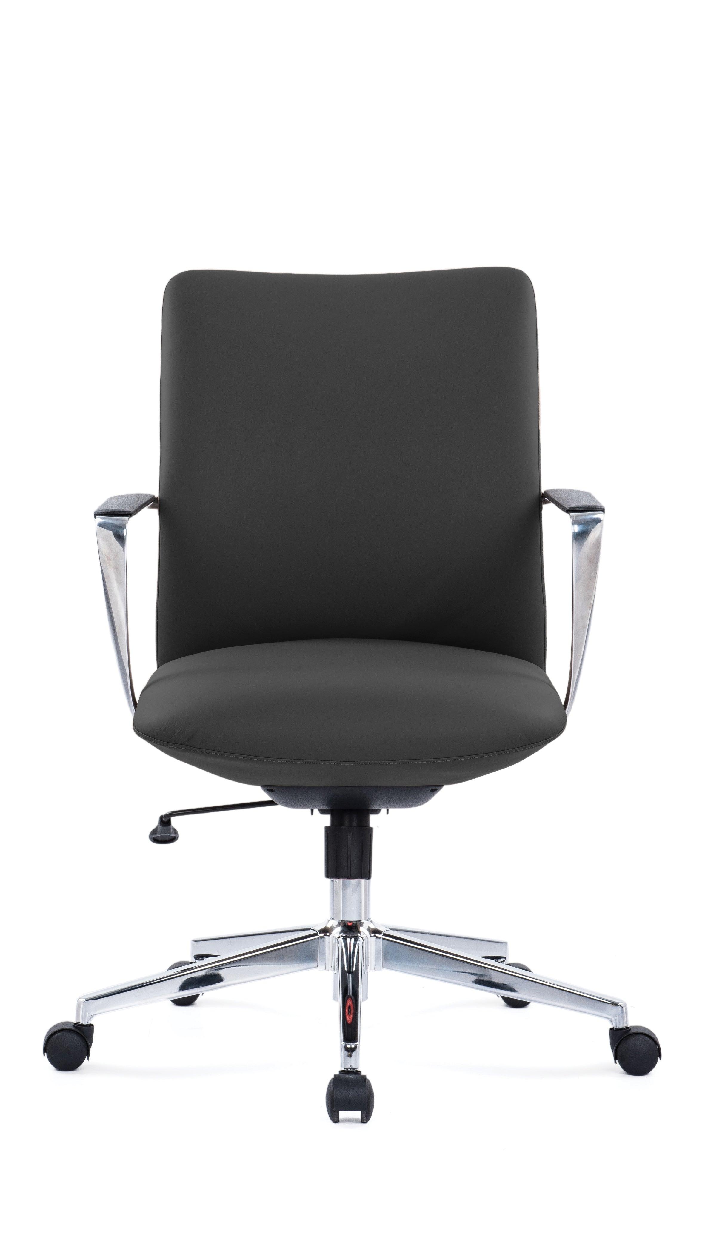 Offiho Silla De Escritorio Ergonómica Reclinable con Altura Ajustable con Tapiz Tipo Piel, Modelo OHE163 FENIX - LuzDeco