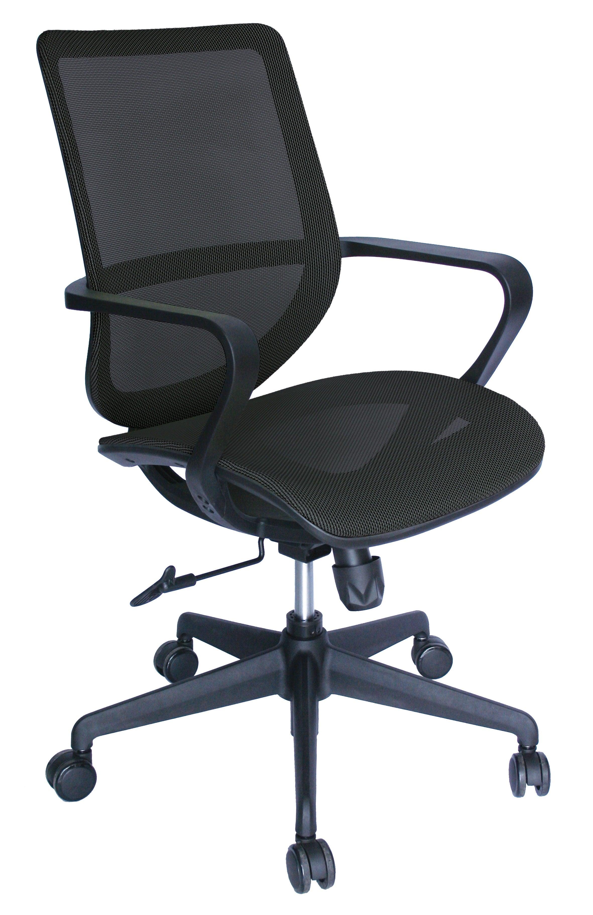 Offiho Silla de Oficina Ergonómica Reclinable con Altura Ajustable, Modelo EVOLUTION OHE-99 - LuzDeco