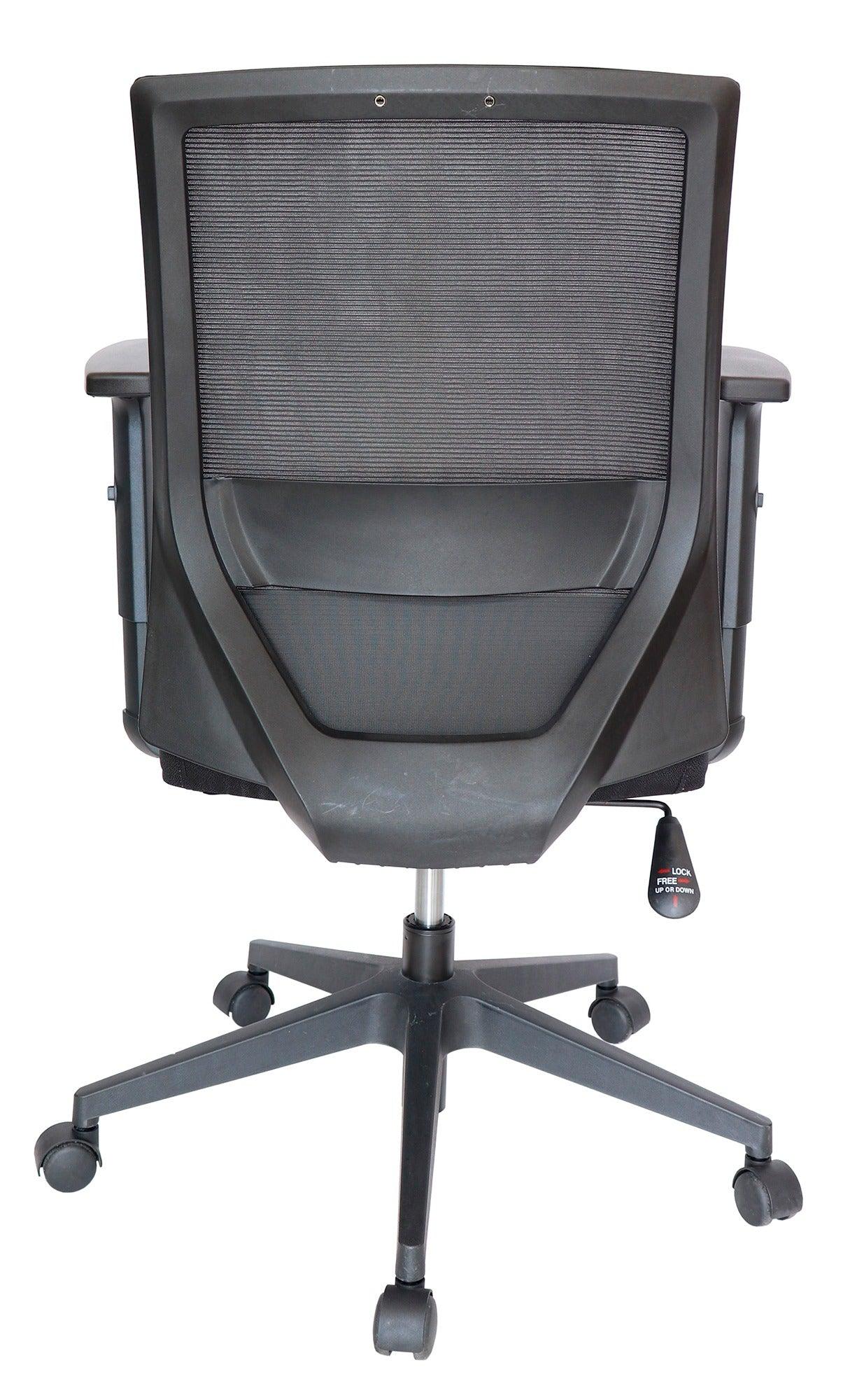 Offiho Silla de Oficina Ergonómica Reclinable con Altura Ajustable, Modelo OHE63 Bosse - LuzDeco