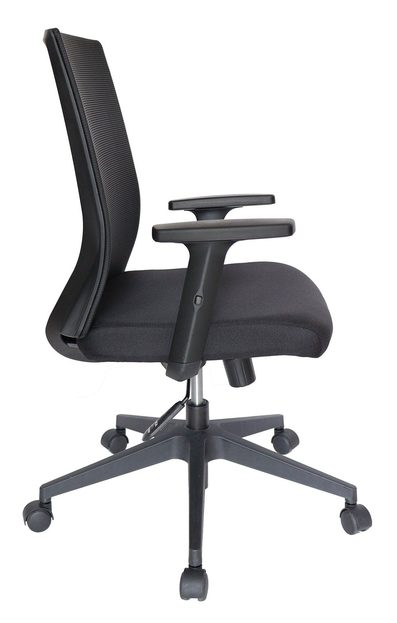 Offiho Silla de Oficina Ergonómica Reclinable con Altura Ajustable, Modelo OHE63 Bosse - LuzDeco