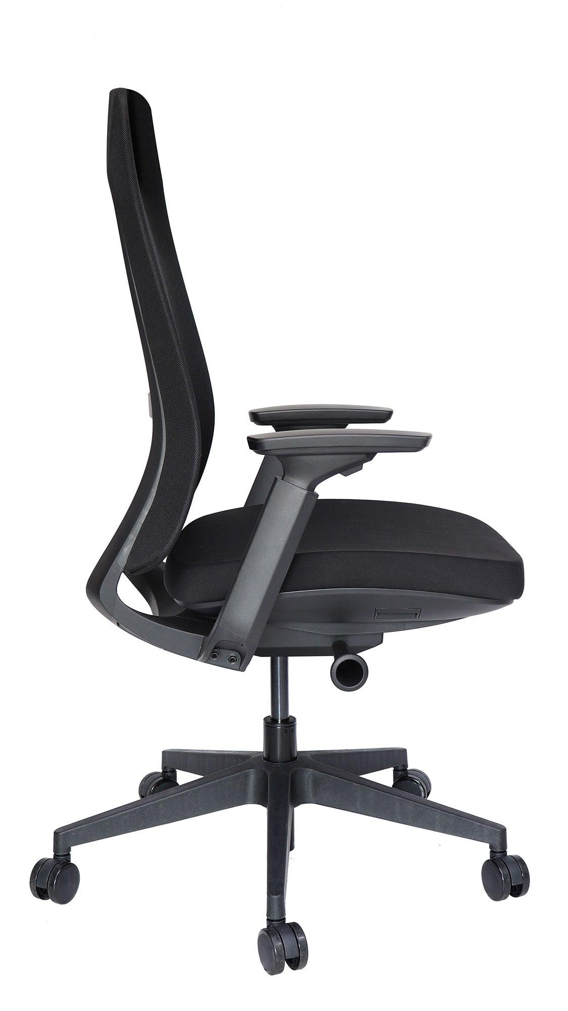 Offiho Silla de Oficina Ergonómica Reclinable con Altura Ajustable, Modelo QUO EJECUTIVA OHE-803 - LuzDeco