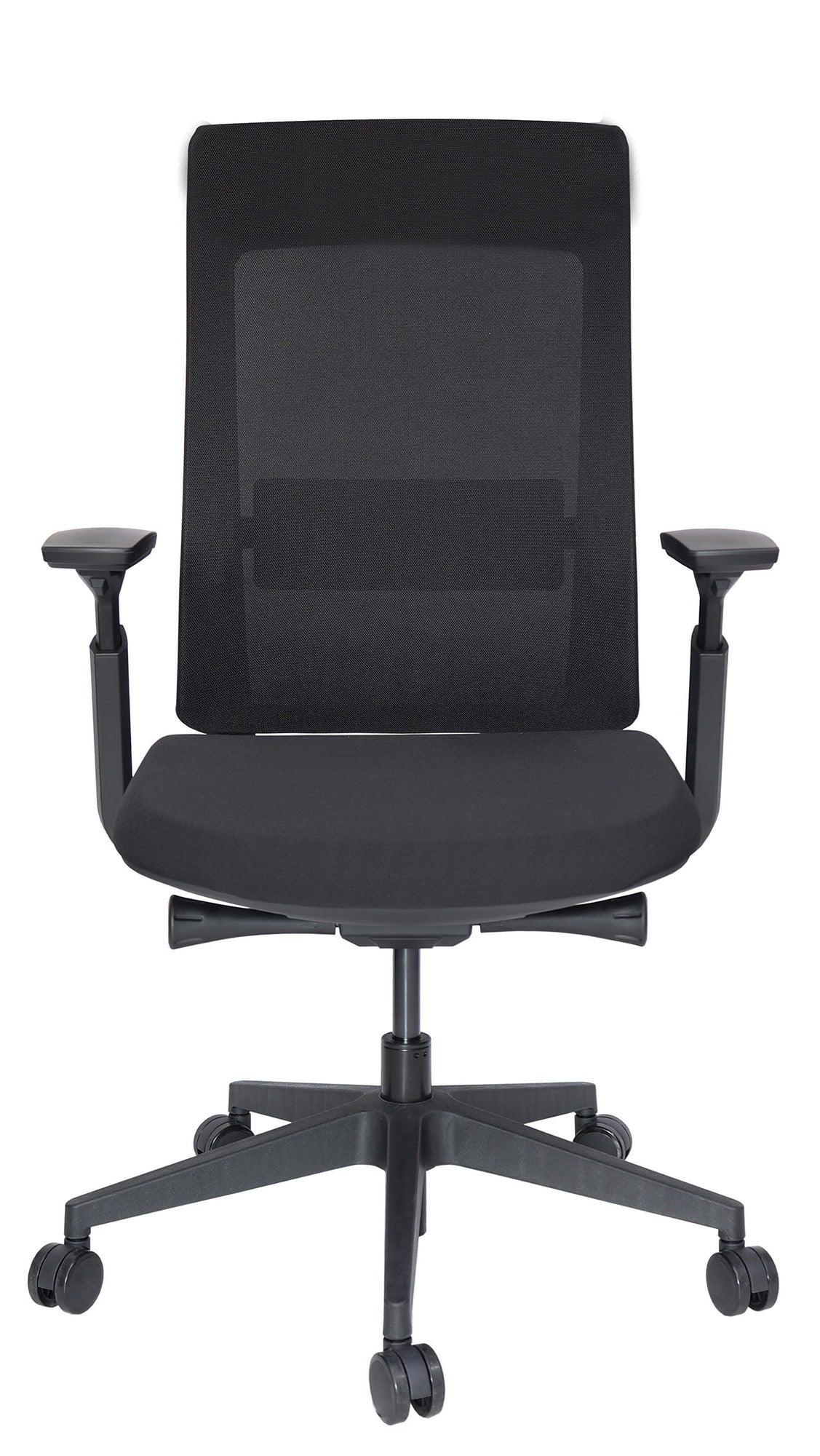 Offiho Silla de Oficina Ergonómica Reclinable con Altura Ajustable, Modelo QUO EJECUTIVA OHE-803 - LuzDeco